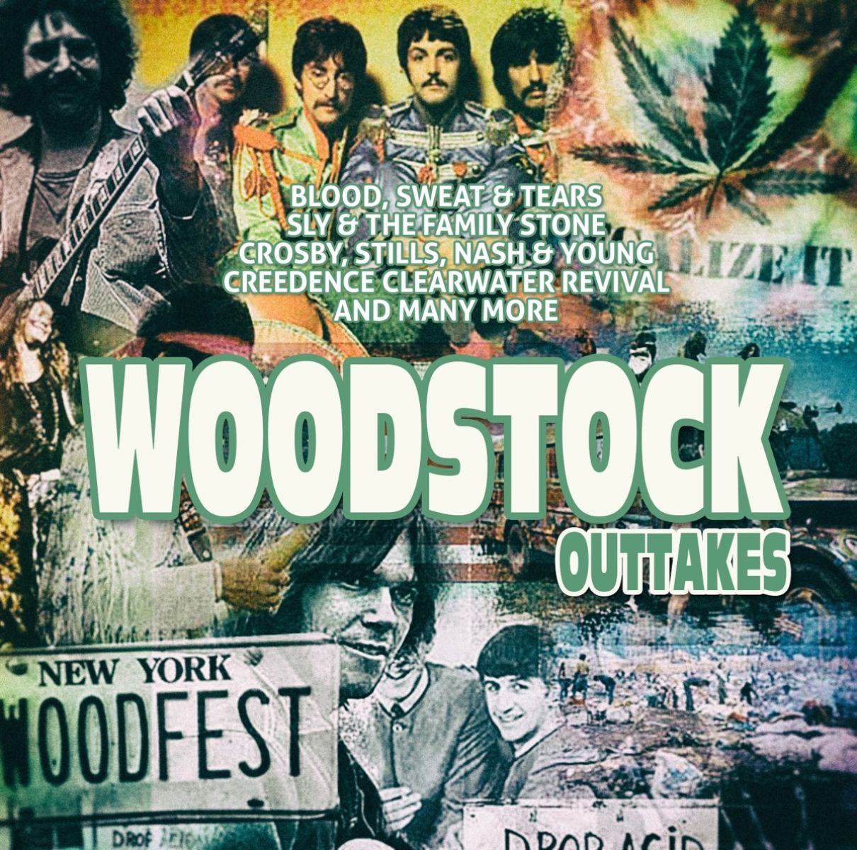 Afbeelding van Various Artists - Woodstock Outtakes