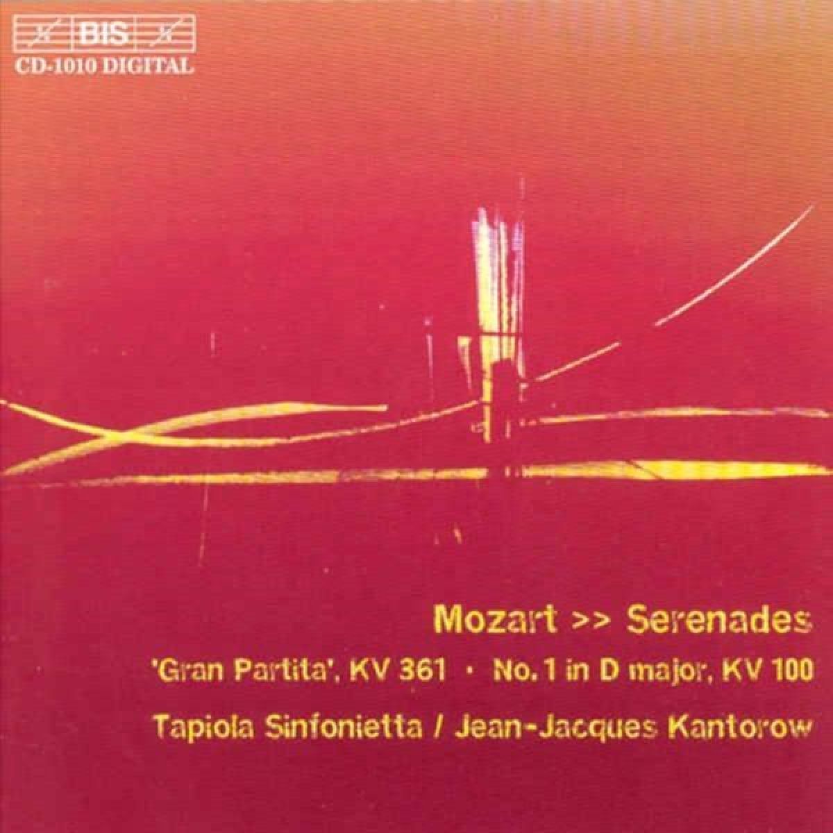 Afbeelding van Tapiola Sinfonietta, Jean-Jacques Kantorow - Mozart: Serenade, Kv361 (370A)