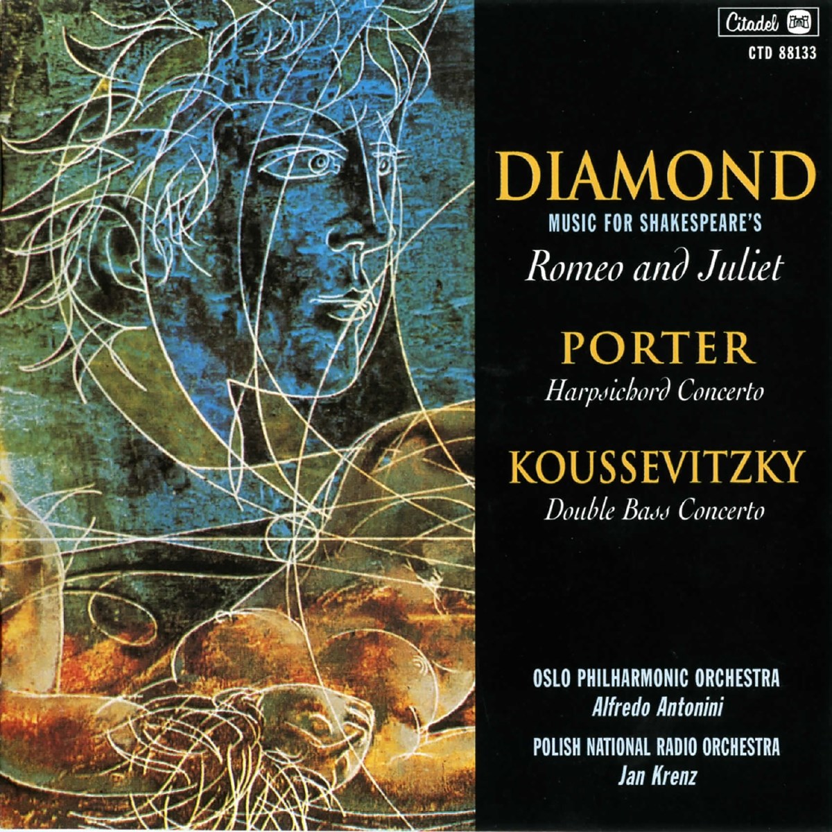 Afbeelding van Various Artists - Diamond: Romeo And Juliet/Porter: Harpsichord Concert