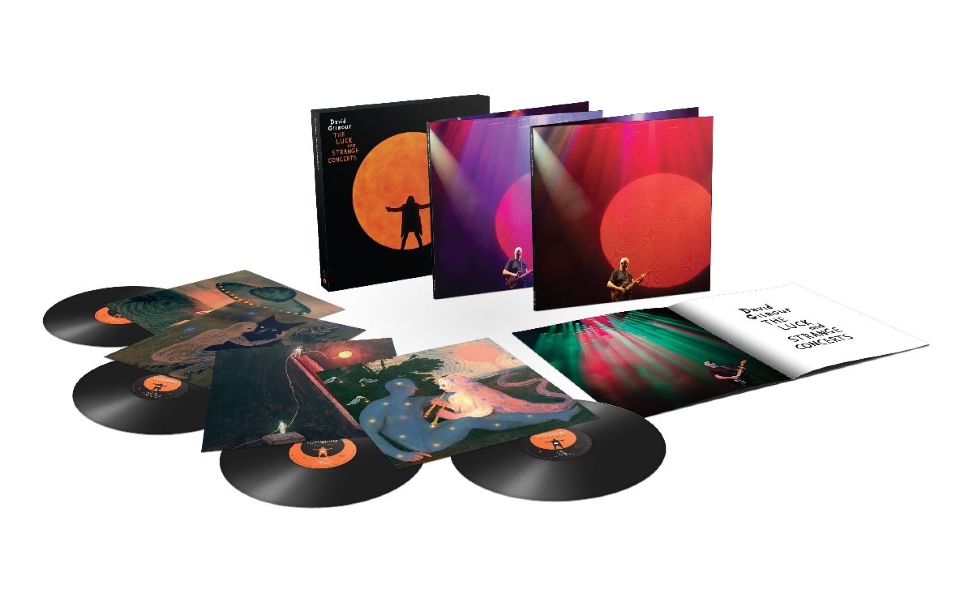 Afbeelding van David Gilmour - The Luck And Strange Concerts
