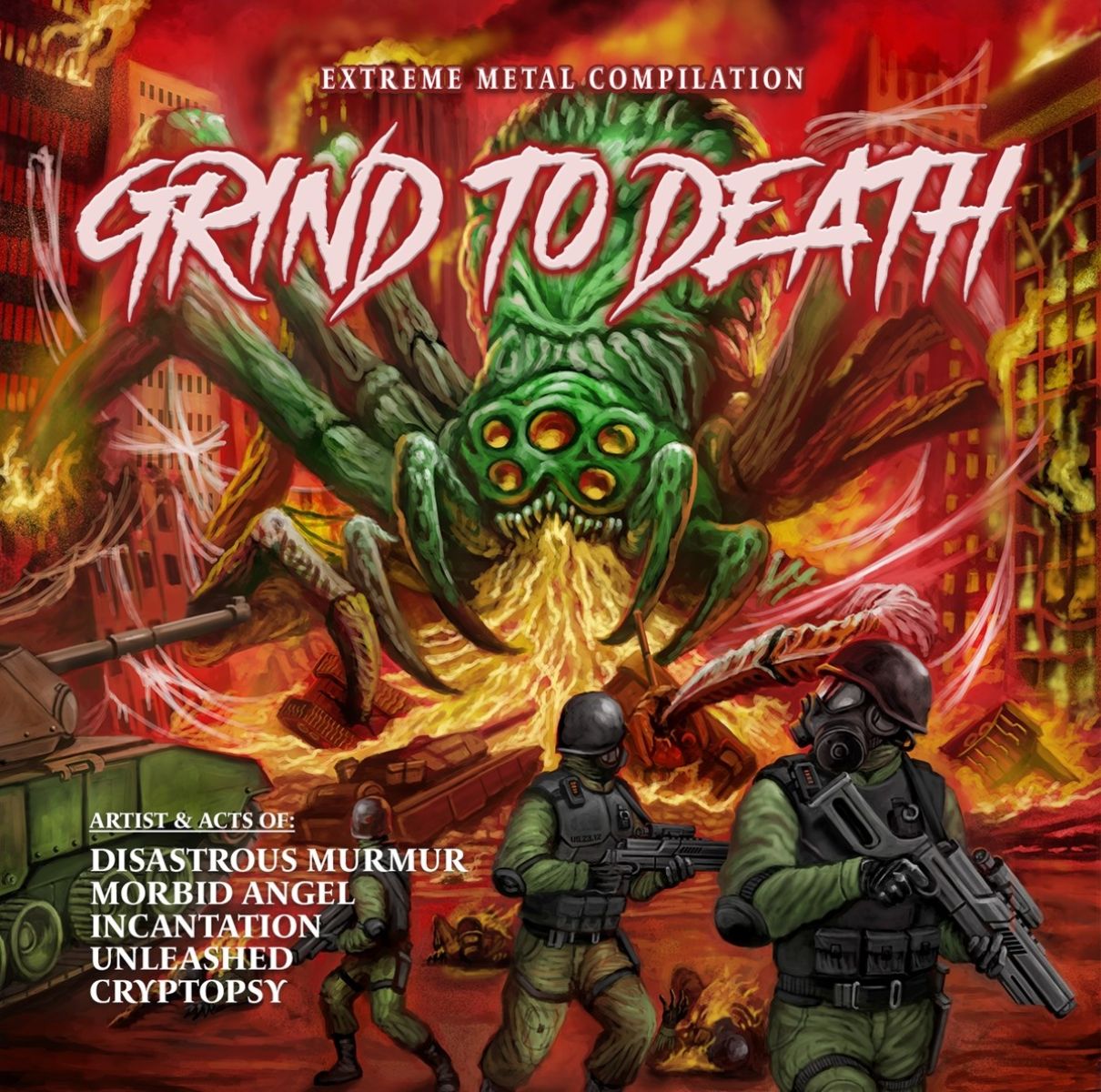 Various Artists - Grind To Death (Extreme Metal Compilation)