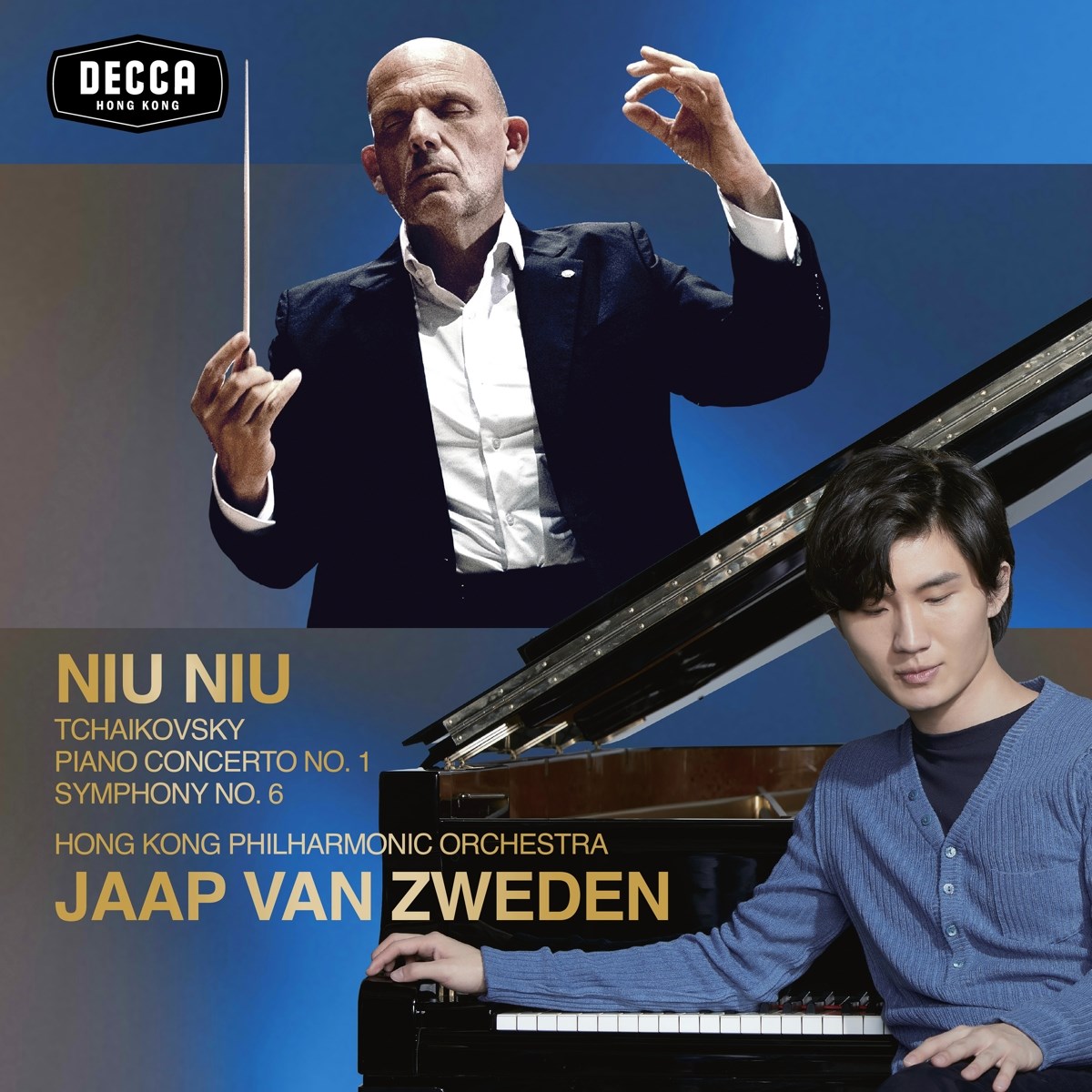 Afbeelding van Niu Niu, Hong Kong Philharmonic Orchestra & Jaap Van Zweden - Tchaikovsky: Piano Concerto No. 1 & Symphony No. 6