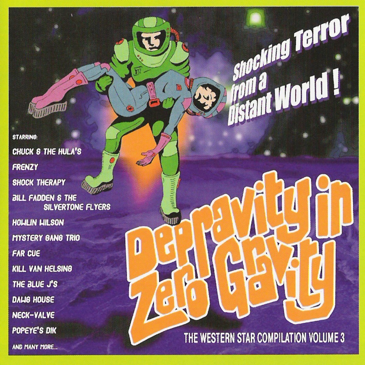 Afbeelding van Various Artists - Depravity In Zero Gravity (The Western Star Compilation Volume 3)