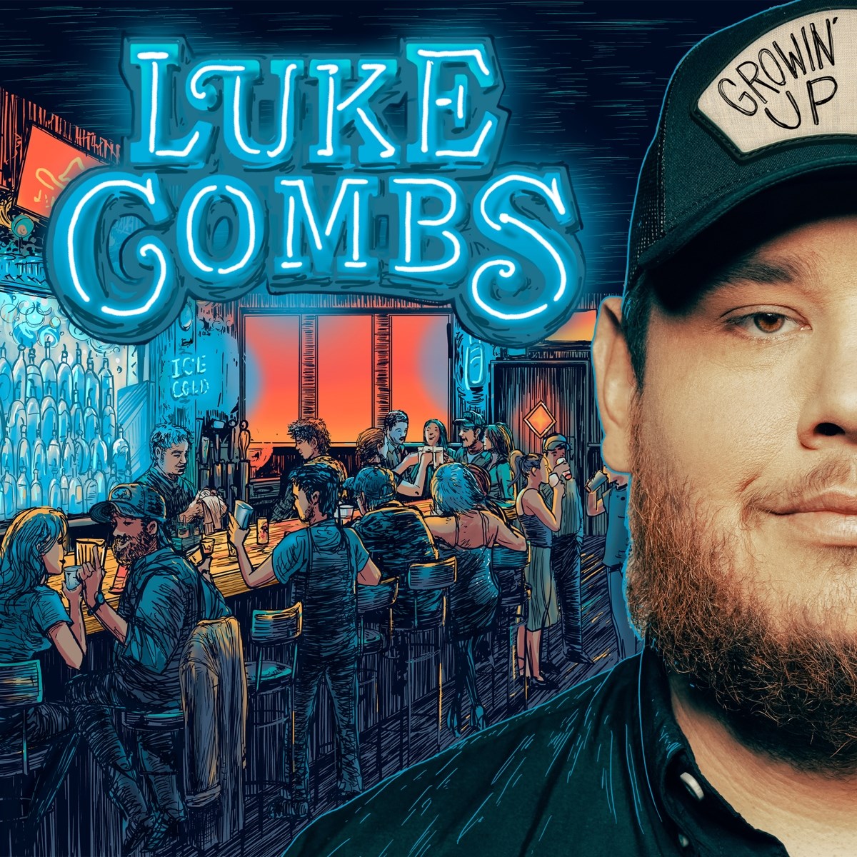 Afbeelding van Luke Combs - Growin' Up