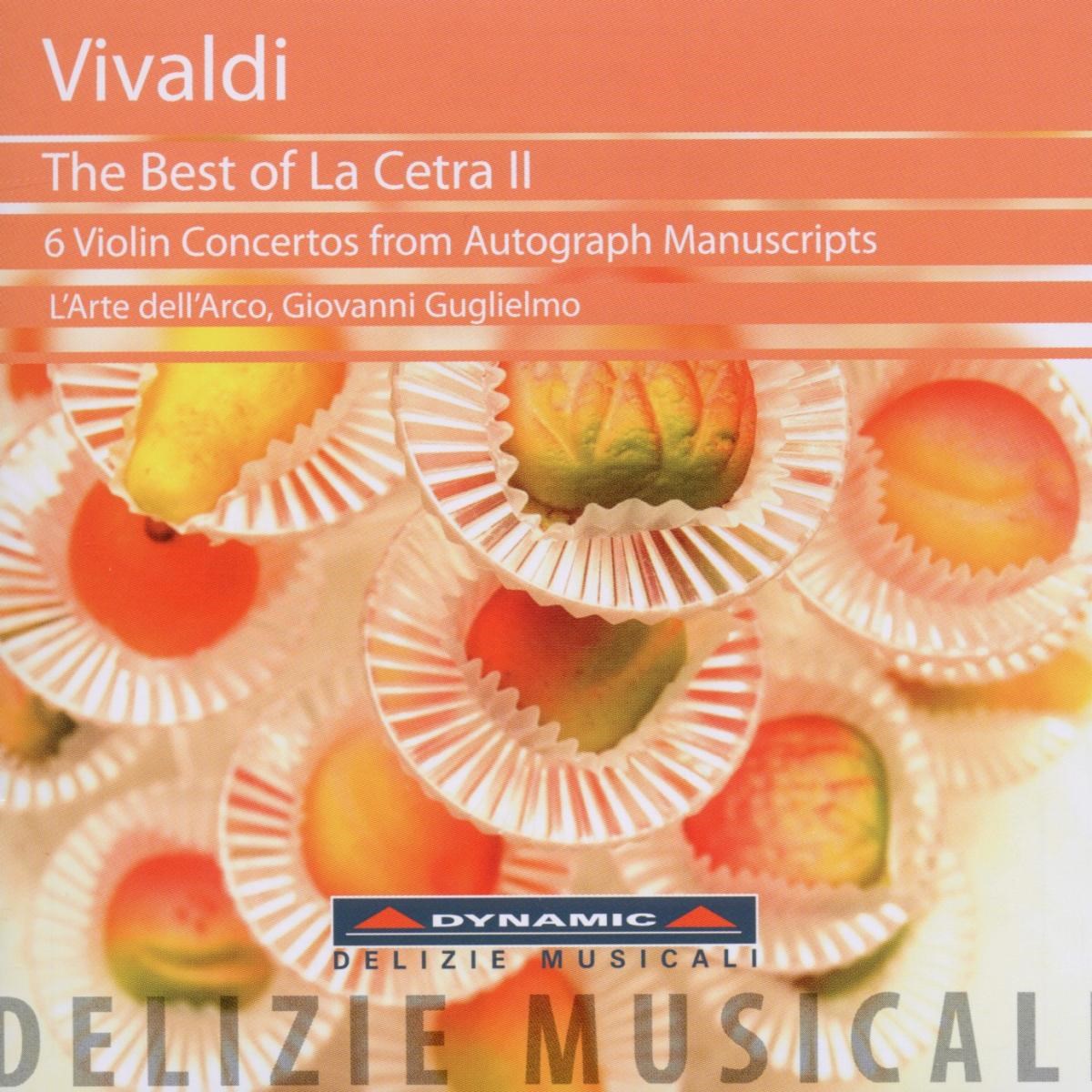 Afbeelding van L'Arte Dell Arco, Giovanni Guglielmo - Vivaldi: The Best Of la Cetra II - 6 Violin Concerto From Autograph Manoscript