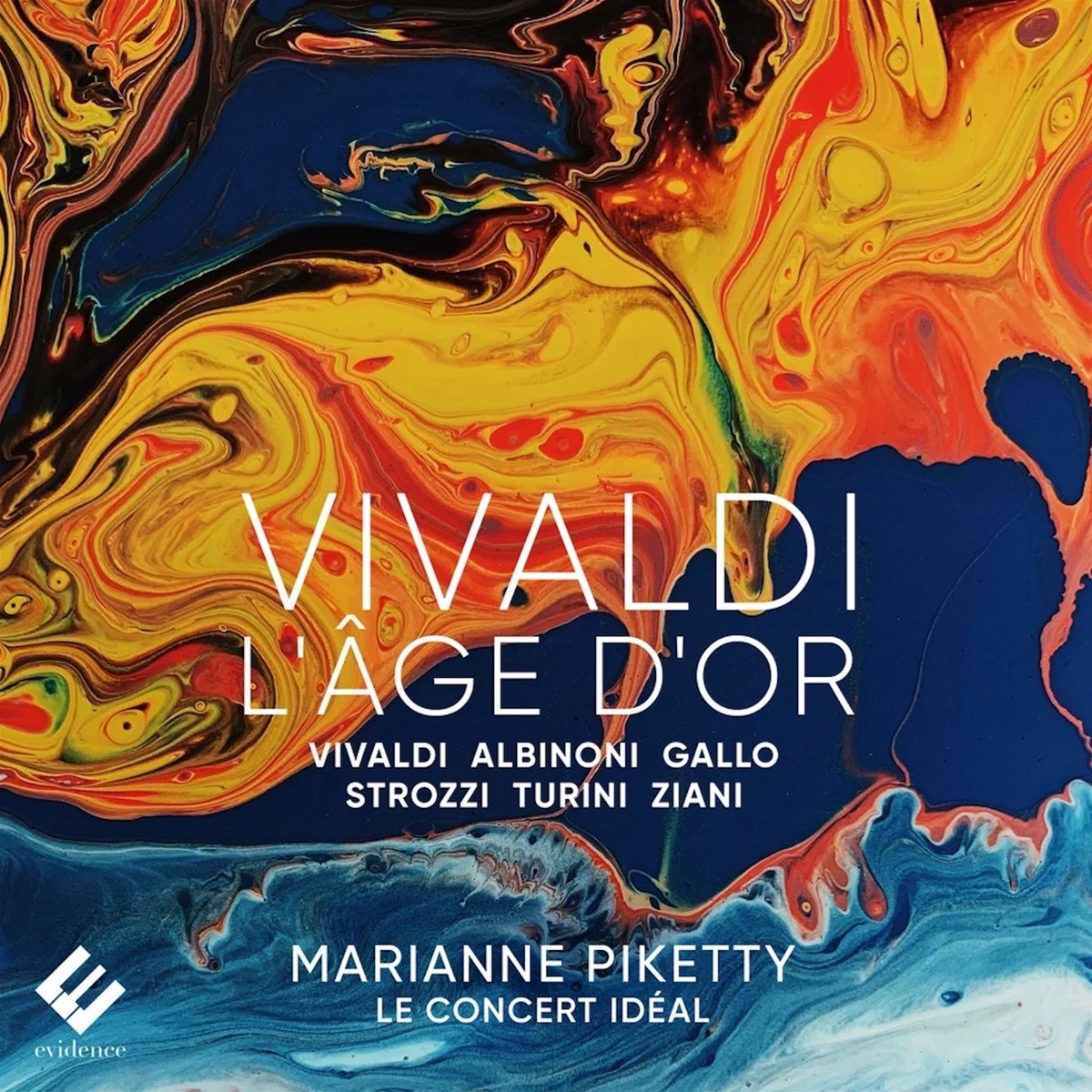 Afbeelding van Marianne Piketty, Le Concert Idéal - Vivaldi: L'Âge D'Or