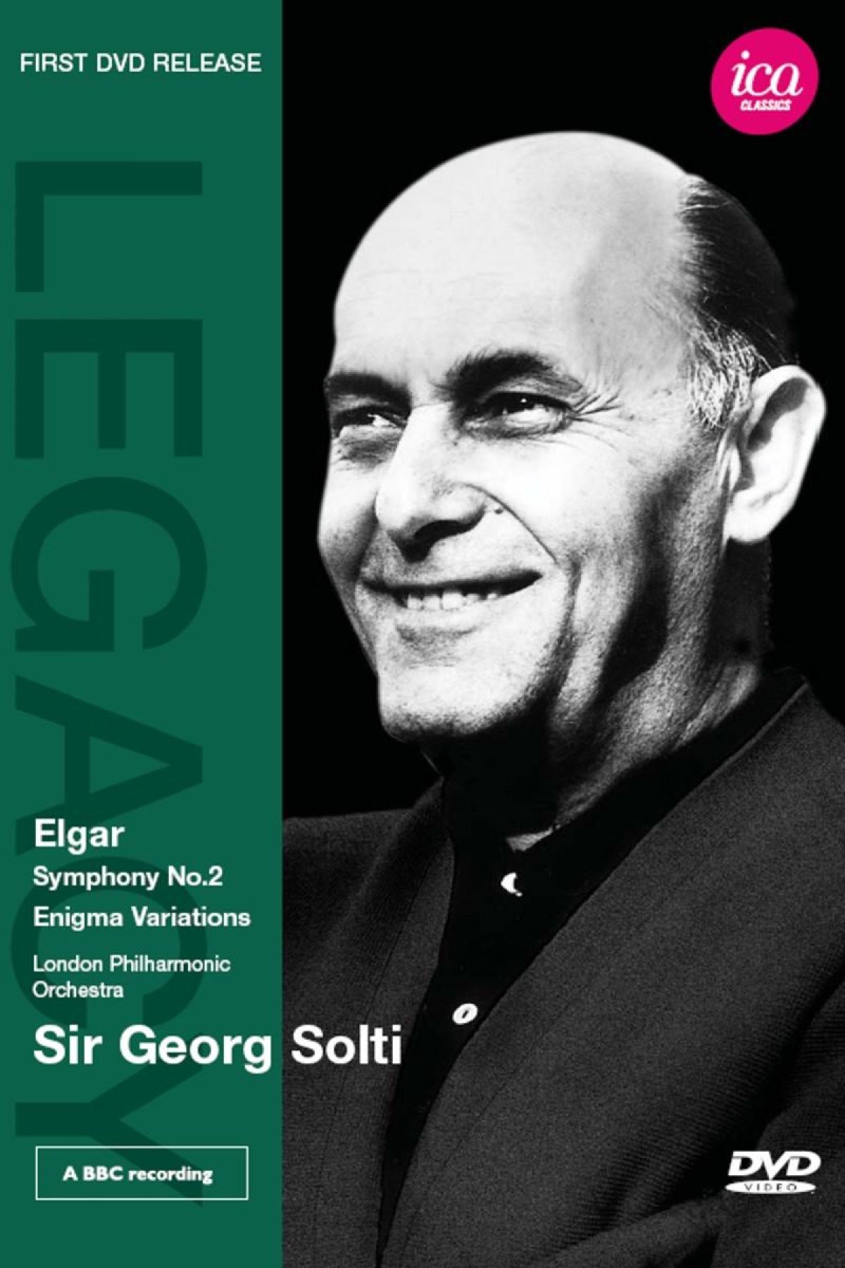 Afbeelding van London Philharmonic Orchestra, Sir Georg Solti - Symphony No.2/Enigma Variations