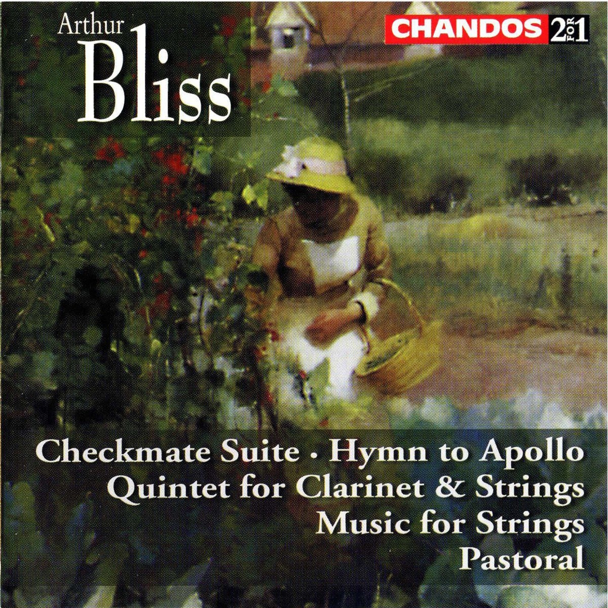 Janet Hilton, Lindsay String Quartet, Ulster Orchestra - Bliss: Checkmate Suite | Hymn To Apollo | Music For Strings