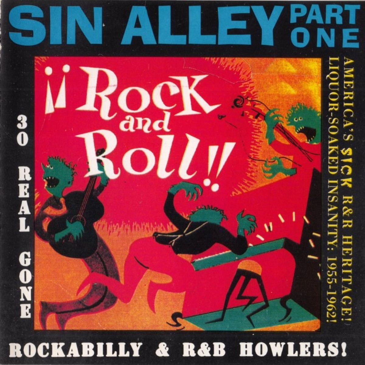 Afbeelding van Various Artists - Sin Alley Part 1 (30 Real Gone Rockabilly & R & B Howlers!)
