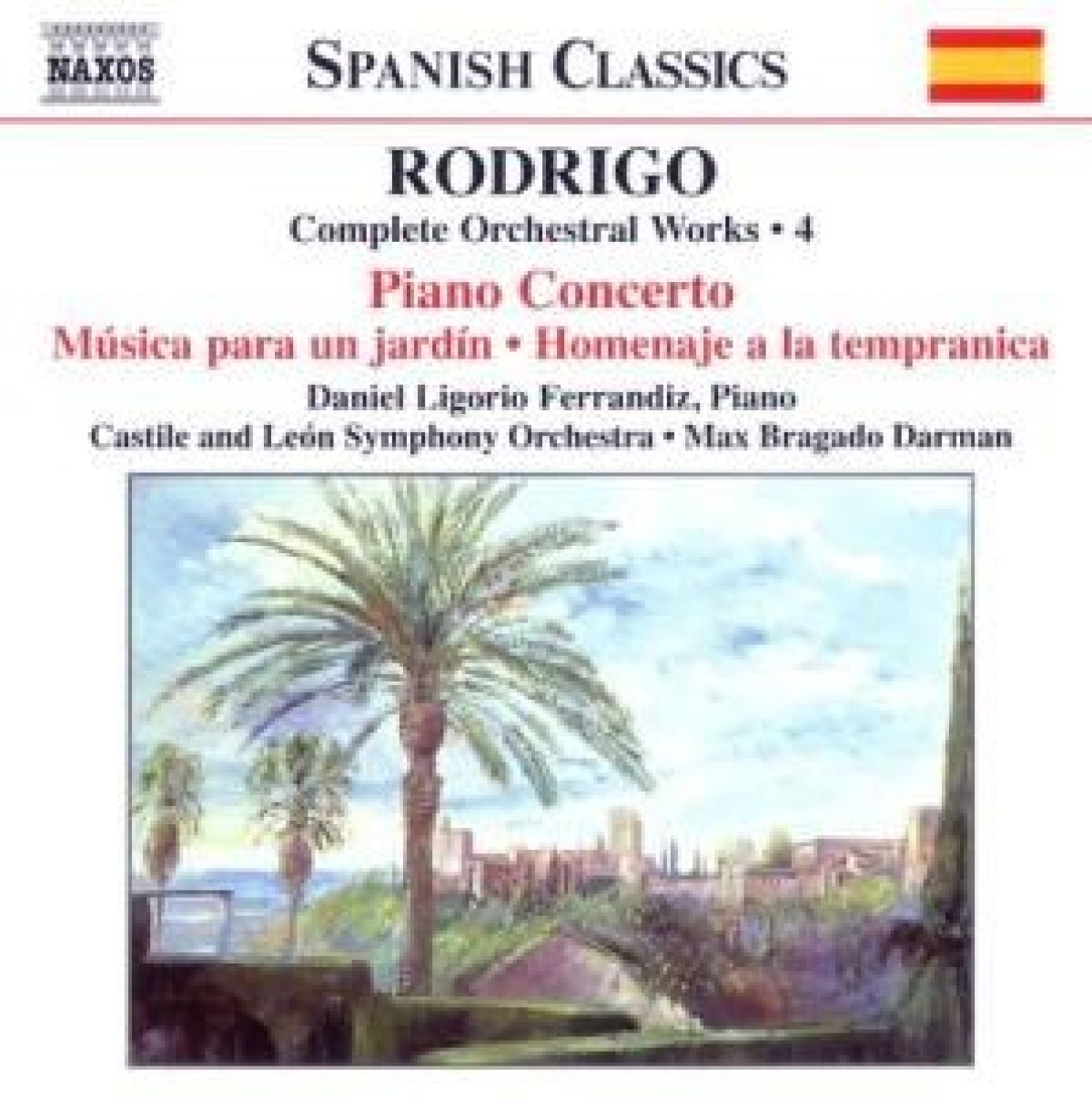 Afbeelding van Orquesta Sinfonica De Castilla Y León, Max Bragado Darman - Rodrigo: Complete Orchestral Works 4