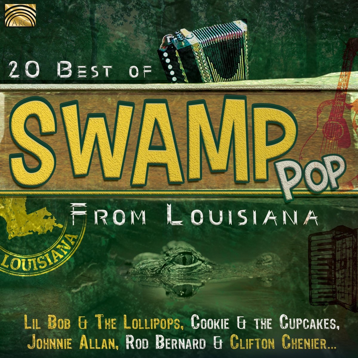 Various Artists - 20 Best Of Swamp Pop From Louisiana