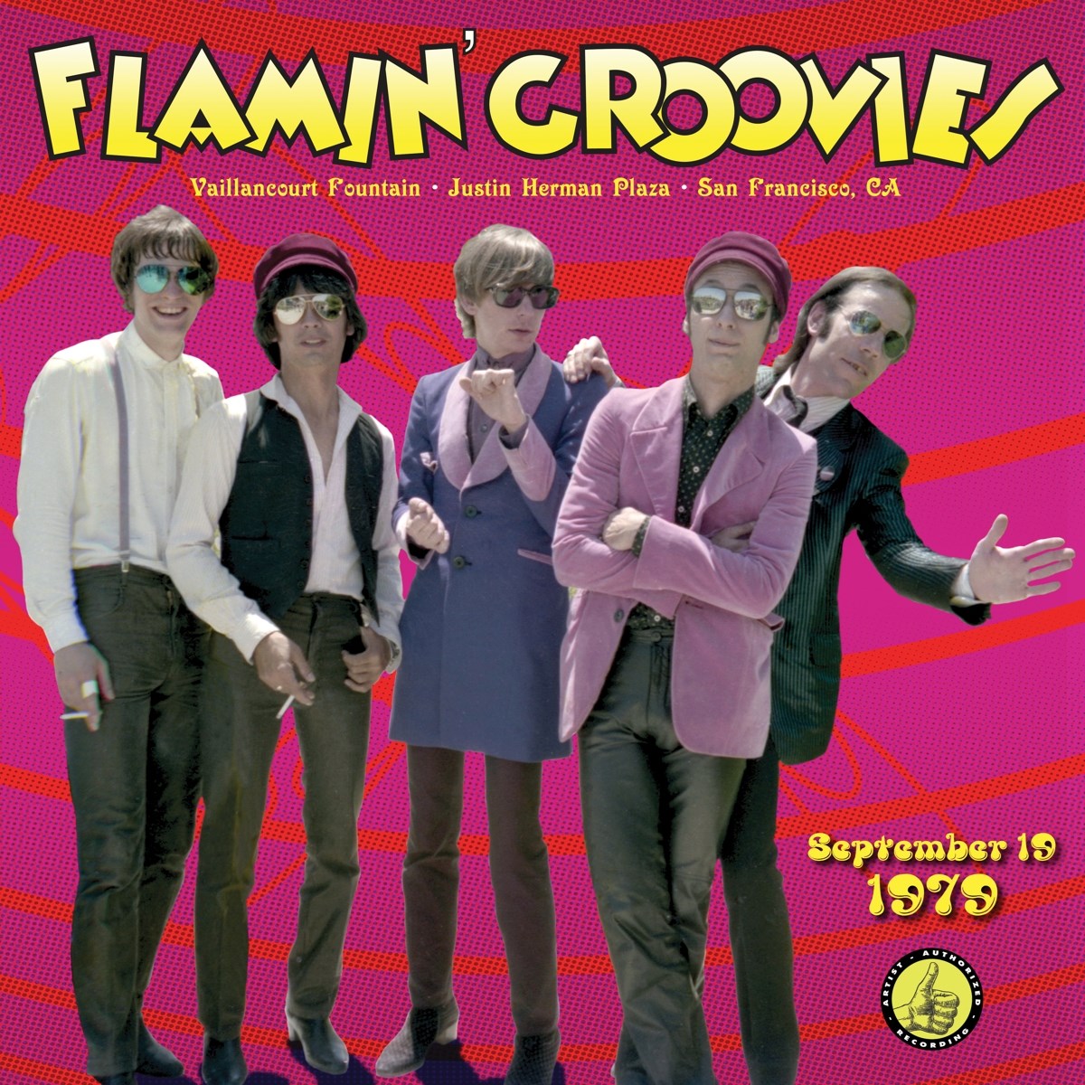 The Flamin' Groovies - Vaillancourt Fountain - Justin Herman Plaza - San Francisco, CA - September 19, 1979