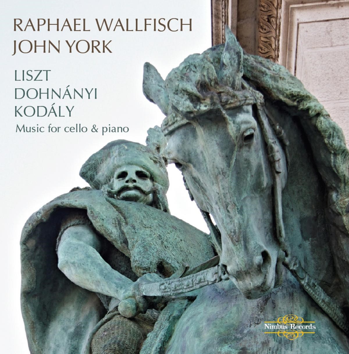 Afbeelding van Raphael Wallfisch - Liszt, Dohnányi, Kodály: Music For Cello And Piano