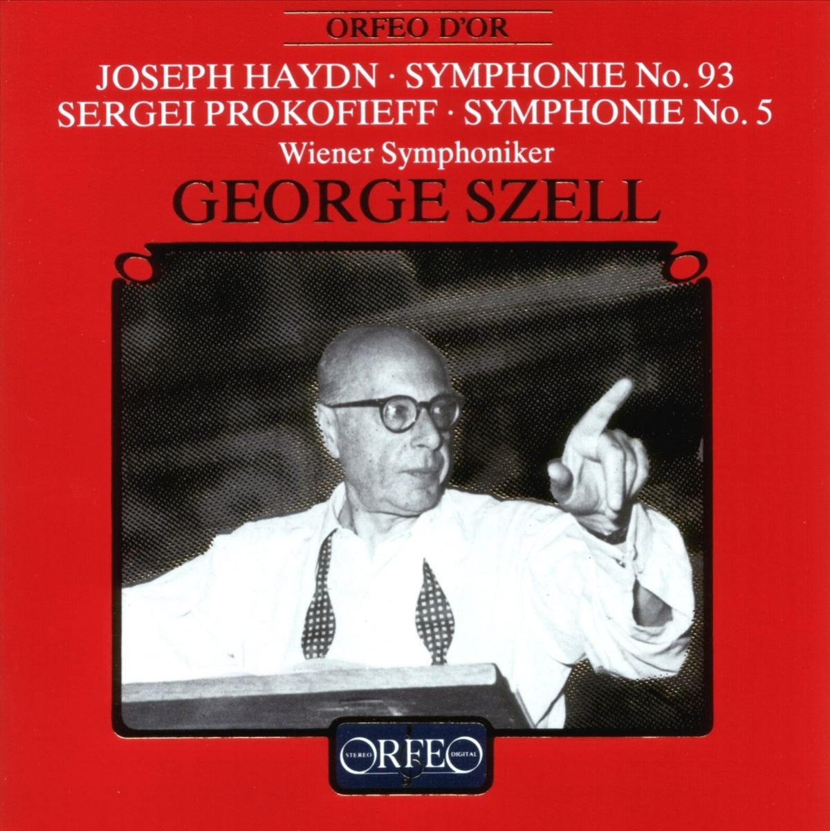 Afbeelding van Wiener Symphoniker, George Szell - Haydn: Symphonie No. 93 | Prokofiev: Symphonie No. 5