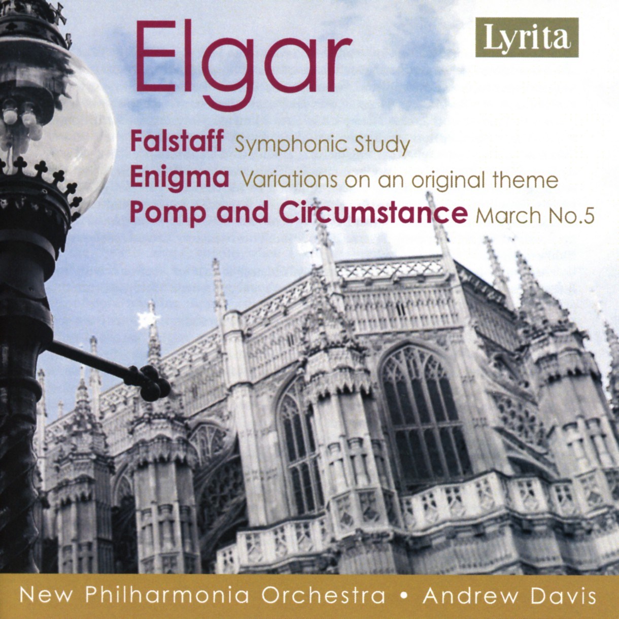 New Philharmonia Orchestra, Andrew Davis - Elgar: Falstaff Symphonic Study - Enigma Variations On An Original Theme - Pomp And Circumstance March No. 5
