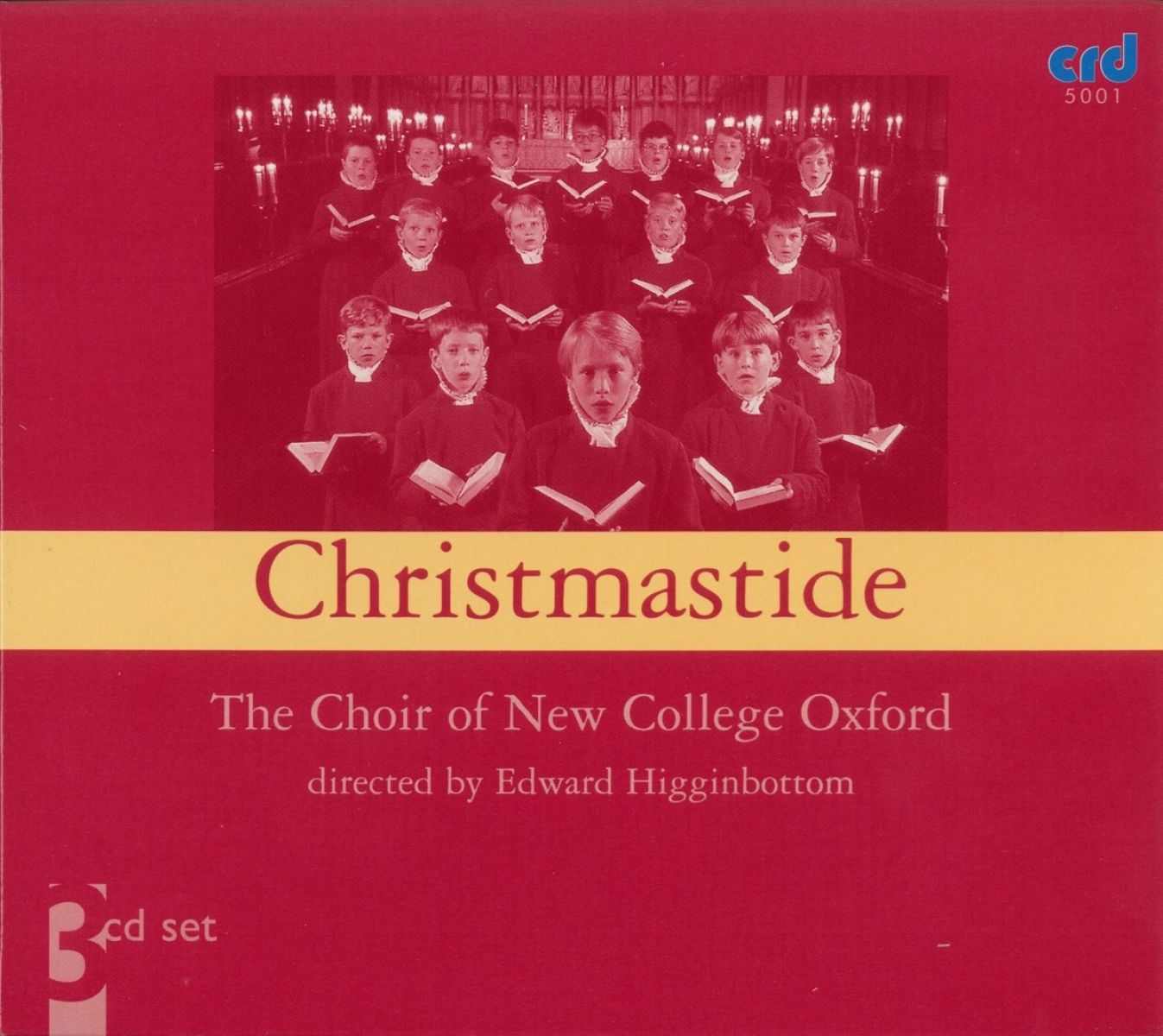Afbeelding van Choir Of New College Oxford, Edward Higginbottom - Christmastide