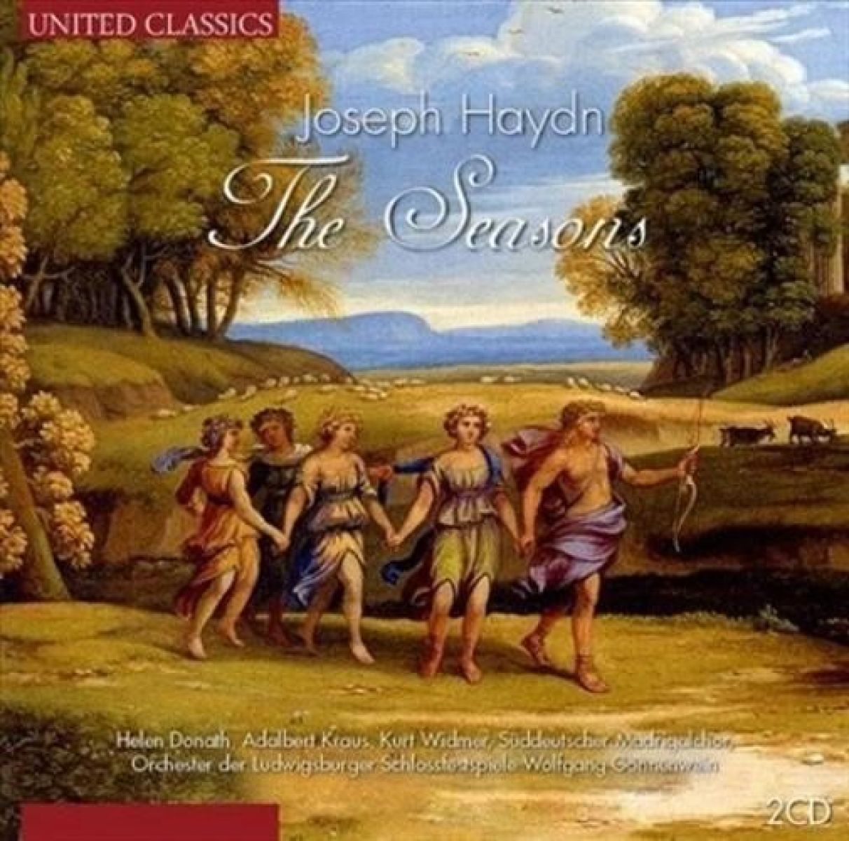 Afbeelding van Helen Donath, Adalbert Kraus, Ludwigsburger Schlossspiele - Haydn: The Seasons