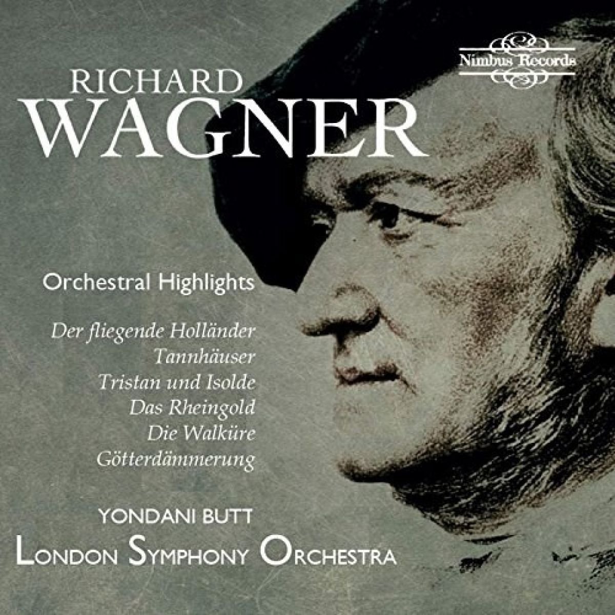 Afbeelding van London Symphony Orchestra,Yondani Butt - Wagner: Orchestral Highlights