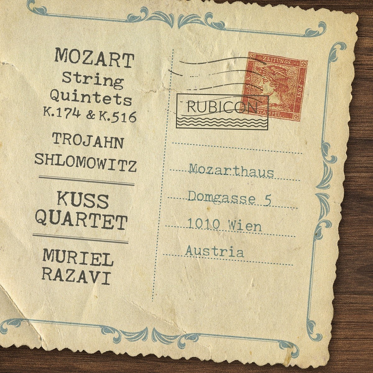 Muriel Razavi & Kuss Quartet - Mozart: String Quintets Nos. 1 & 4