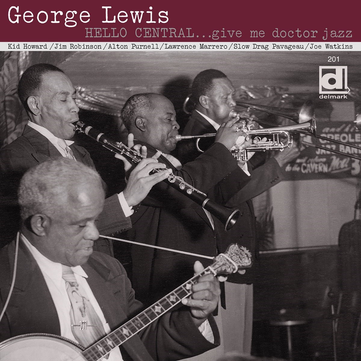 Afbeelding van George Lewis - Hello Central... Give Me Doctor Jazz
