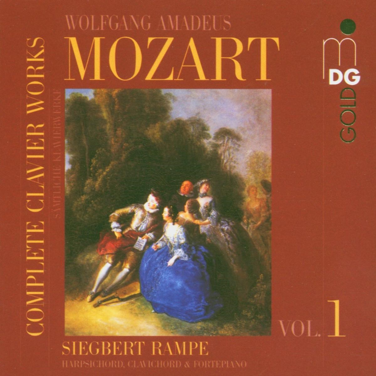 Afbeelding van Siegbert Rampe - Mozart: Complete Clavier Works Vol. 1