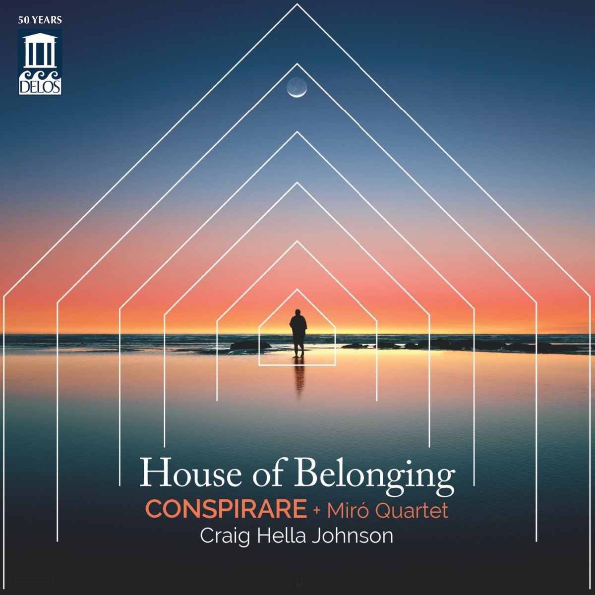 Afbeelding van Conspirare, Craig Hella Johnson, Miró Quartet - House Of Belonging