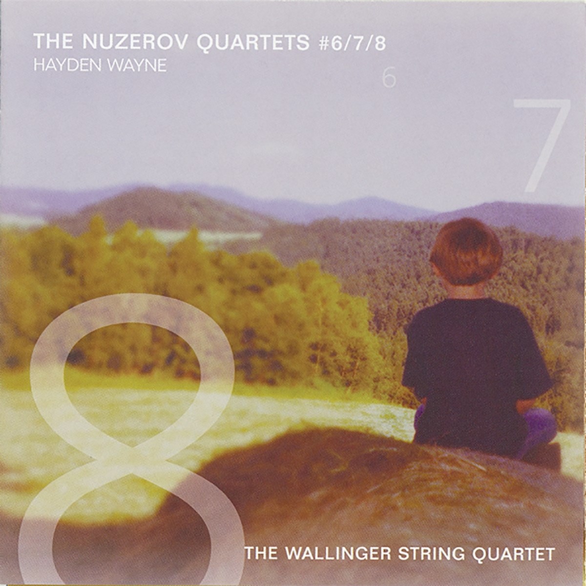 Afbeelding van Wallinger String Quartet - Wayne: The Nuzerov Quartets #6, 7 & 8