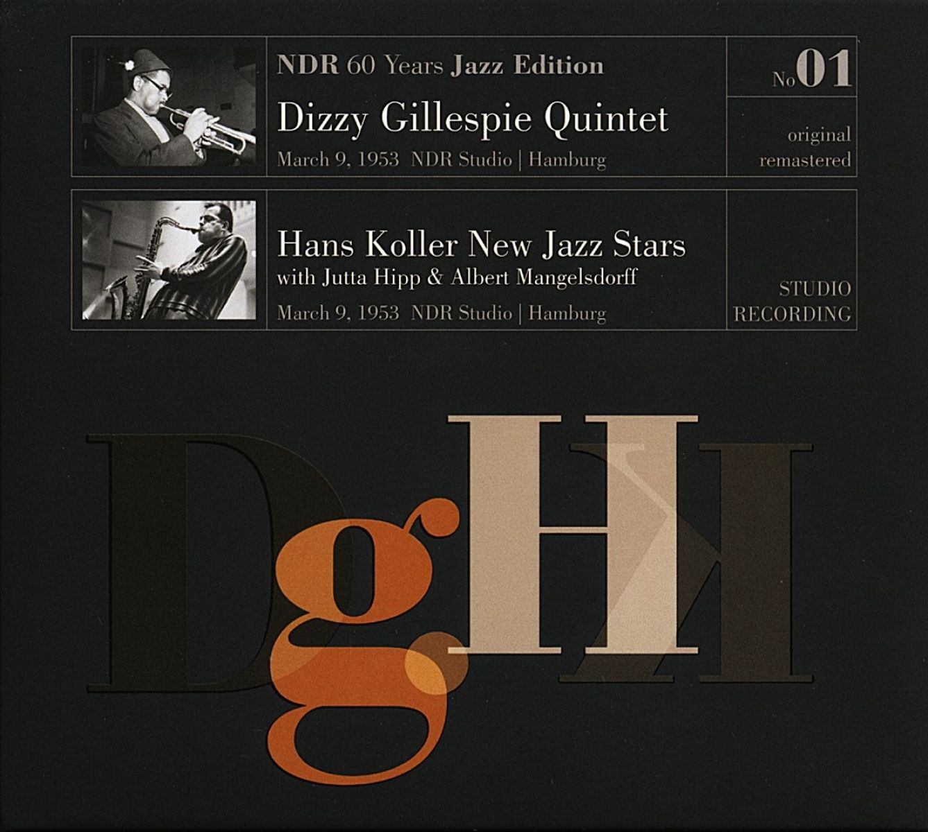 Afbeelding van Dizzy Gillespie Quintet - NDR 60 Years Jazz Edition No. 01