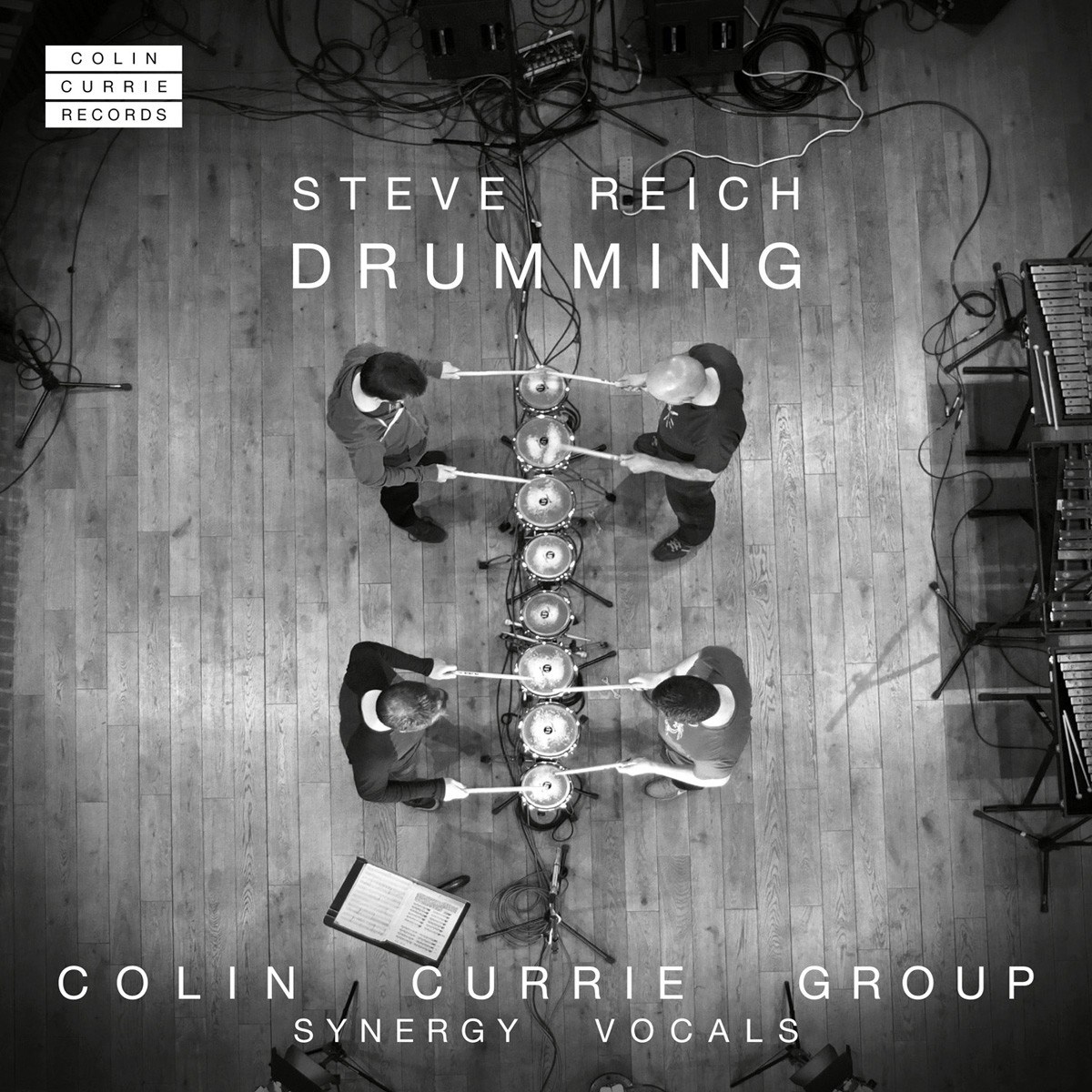 Afbeelding van Colin Currie Group, Synergy Vocals - Steve Reich: Drumming
