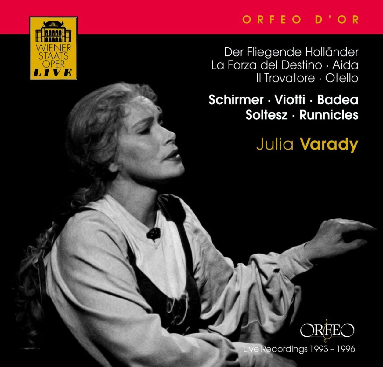 Afbeelding van Júlia Várady, Chor Und Orchester Der Wiener Staatsoper - Varady sings Wagner and Verdi - Live Recordings 1993
