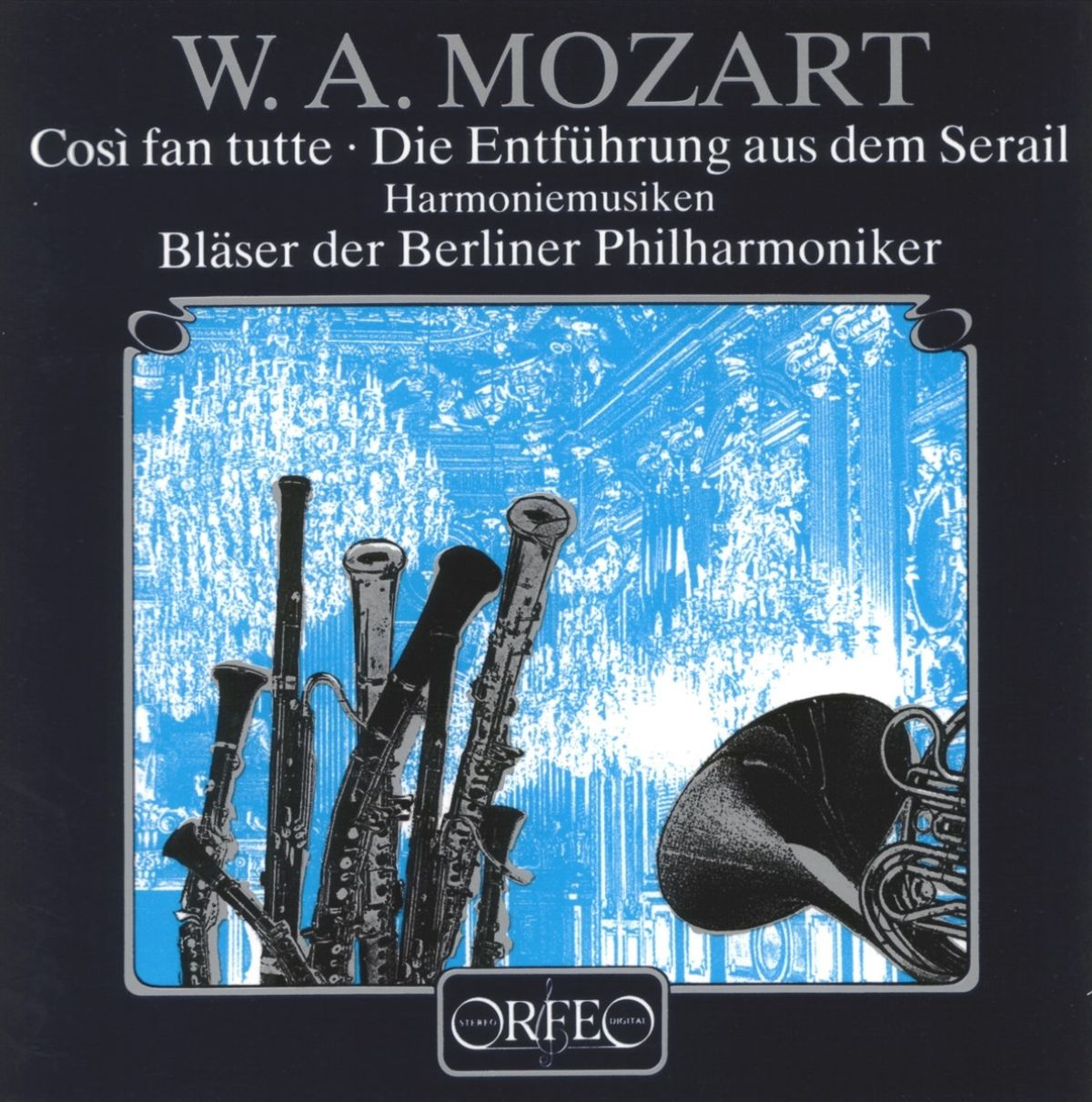 Afbeelding van Blaser Der Berliner Philharmoniker - Mozart: Cosi Fan Tutte, Die Entführung Aus Dem Serial