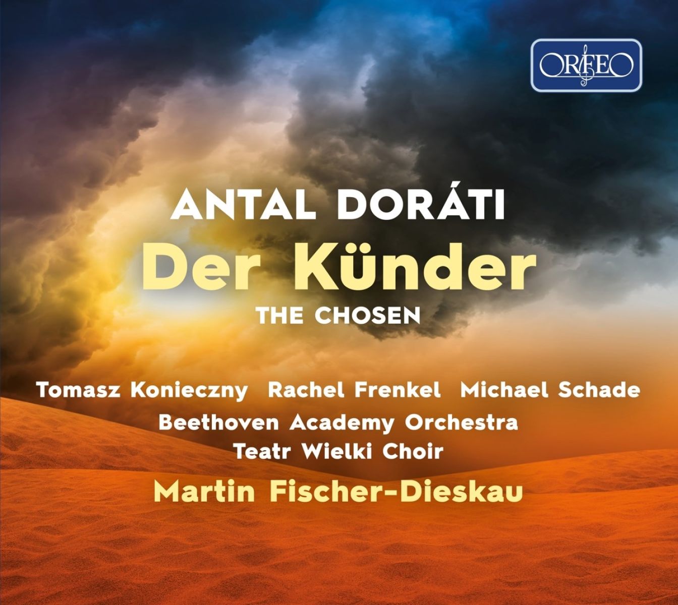 Afbeelding van Tomasz Konieczny, Rachel Frenkel, Michael Schade - Der Künder (The Chosen)