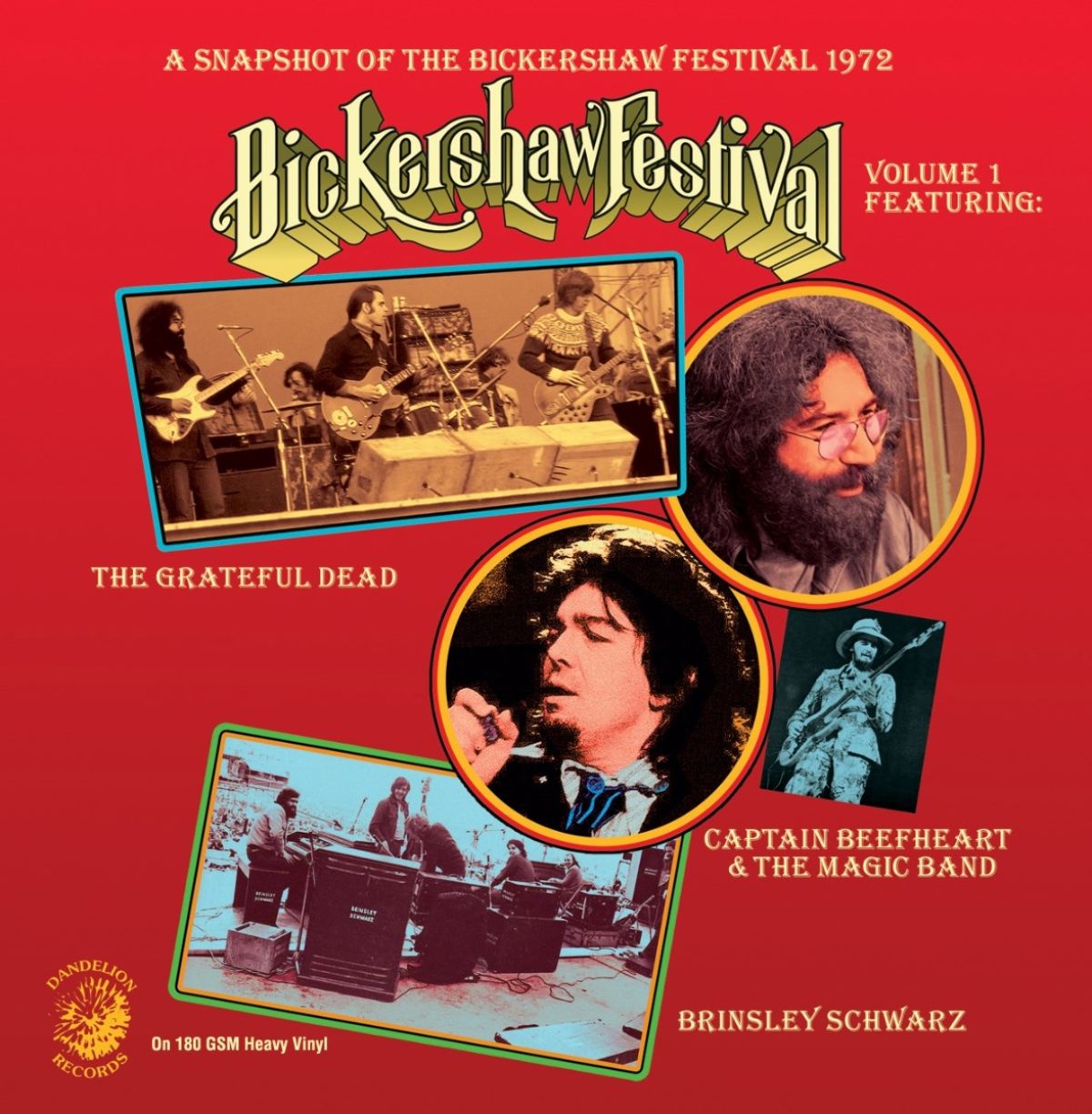 Various Artists - A Snapshot Of The Bickershaw Festival 1972, Vol 1