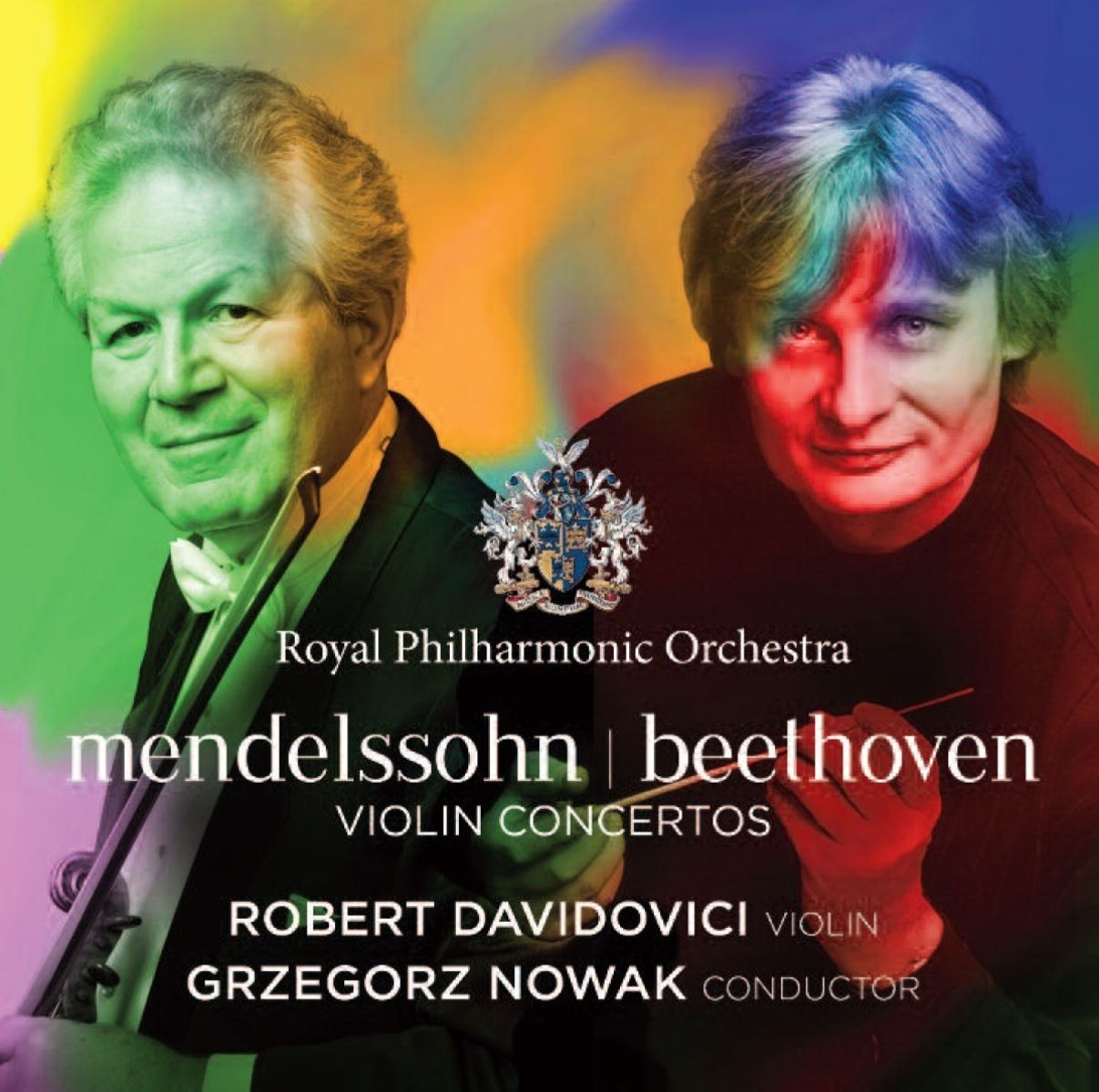 Afbeelding van Robert Davidovici, Grzegorz Nowak - Mendelssohn/Beethoven: Violin Concertos