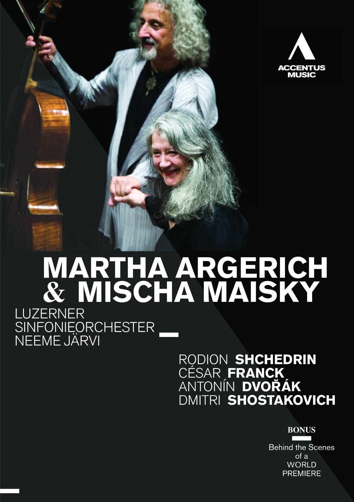Afbeelding van Martha Argerich, Mischa Maisky, Lucerne Symphony Orchestra, Neeme Järvi - Martha Argerich & Mischa Maisky