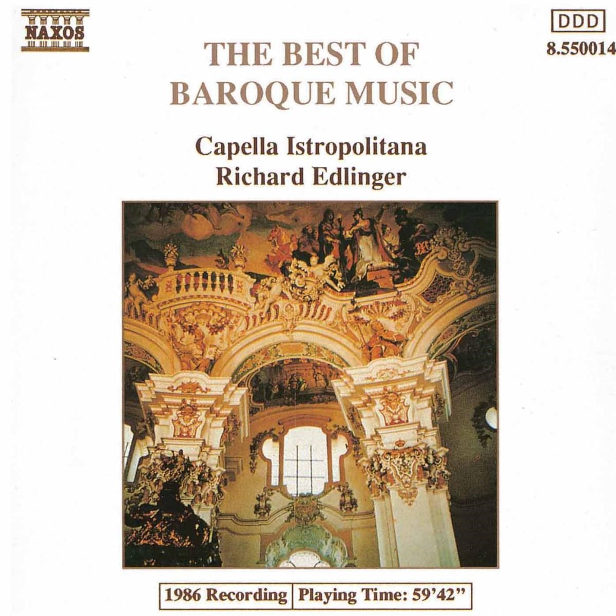 Afbeelding van Capella Istropolitana, Richard Edlinger - Best Of Baroque Music