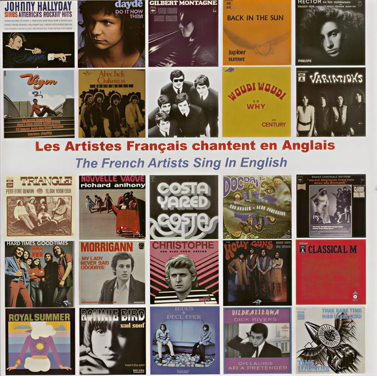 Afbeelding van Various Artists - Les Artistes Francais Chantent En Anglais