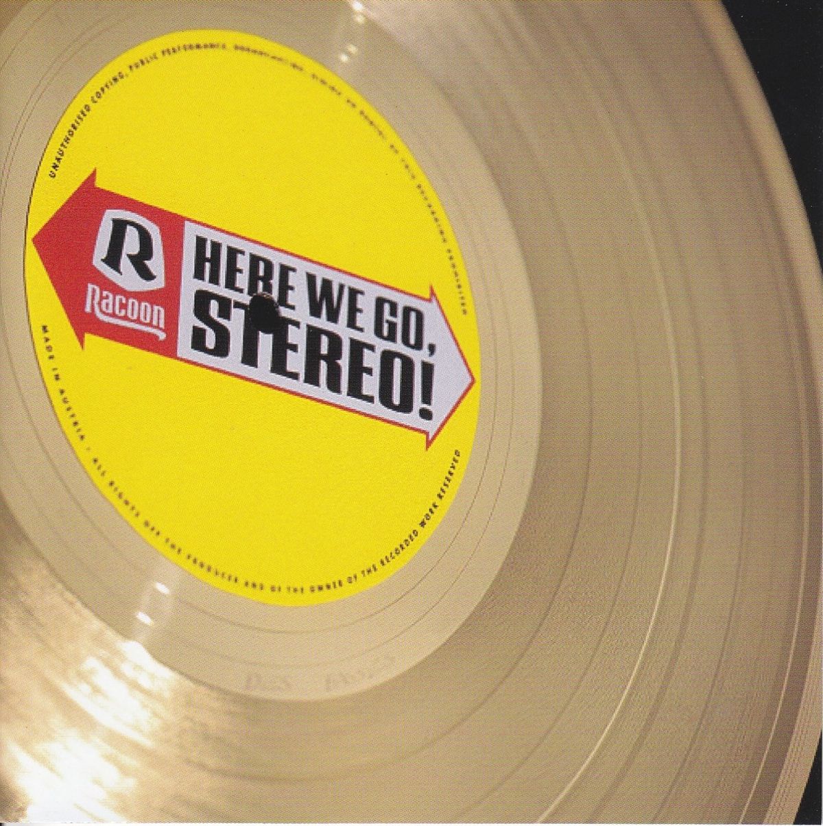 Afbeelding van Racoon - Here We Go, Stereo!