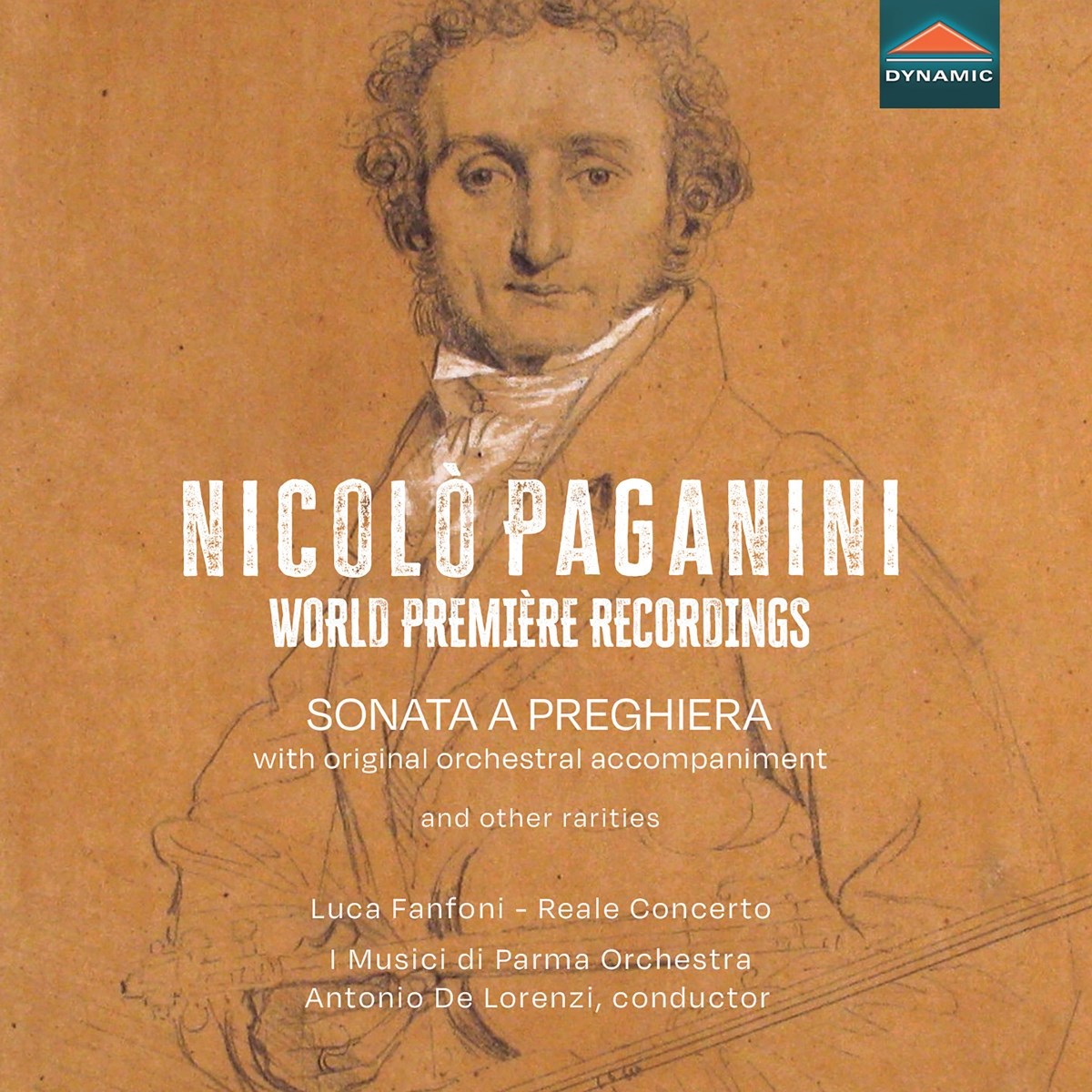 Luca Fanfoni, I Musici Di Parma Orchestra, Antonio De Lorenzi - Paganini: Sonata A Preghiera