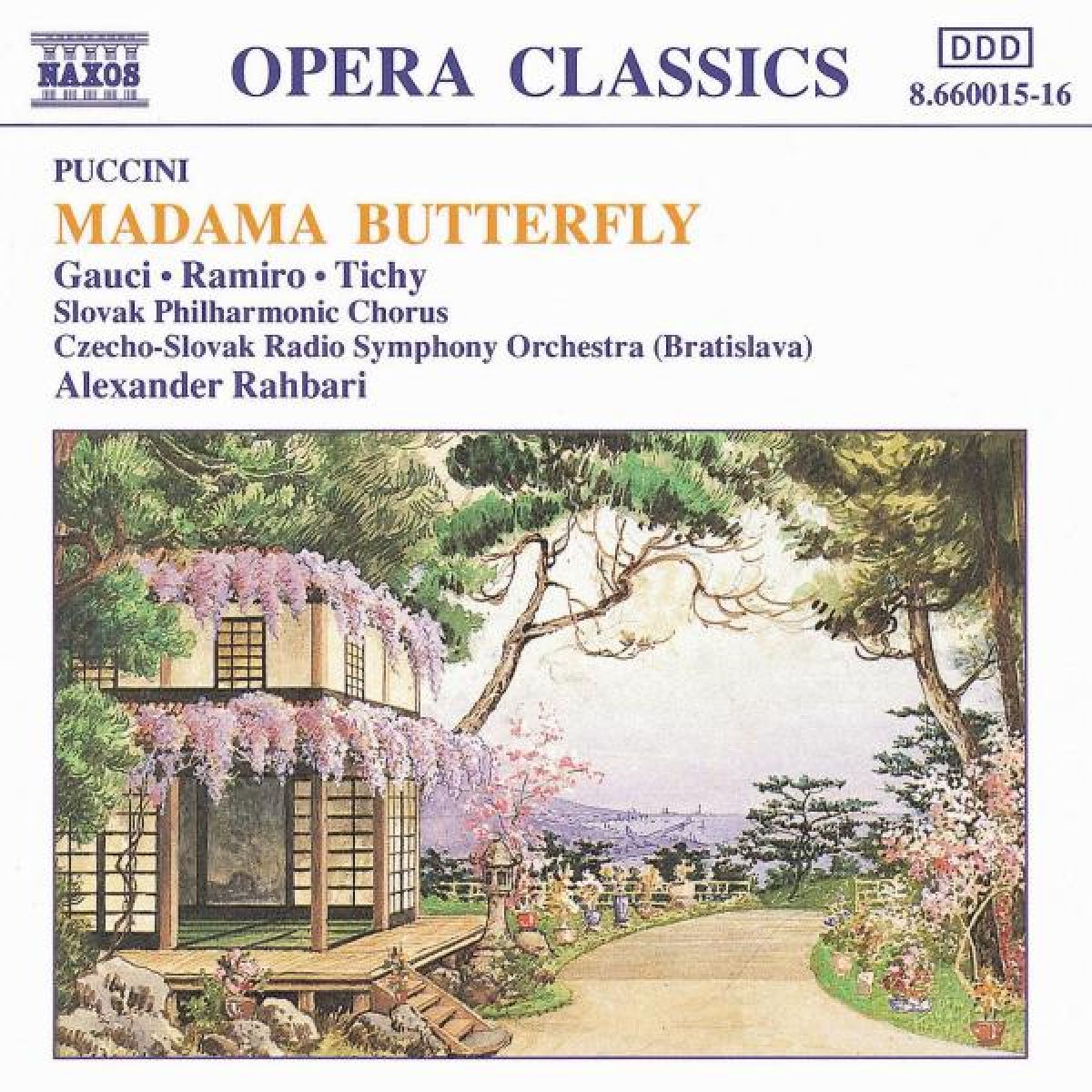 Afbeelding van Czecho-Slovak Radio Symphony Orchestra, Alexander Rahbari - Puccini: Madame Butterfly