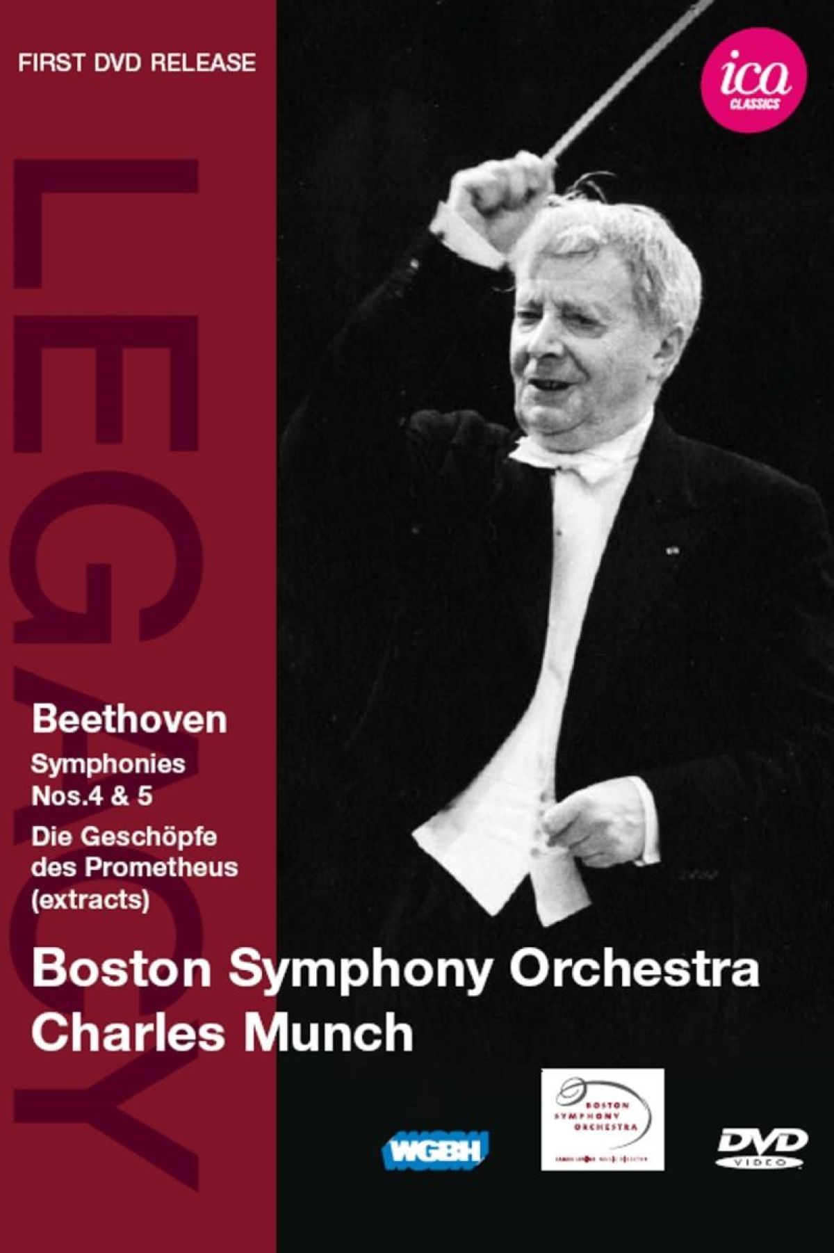 Afbeelding van Boston Symphony Orchestra, Charles Munch - Beethoven: Symphonies Nos.4 & 5