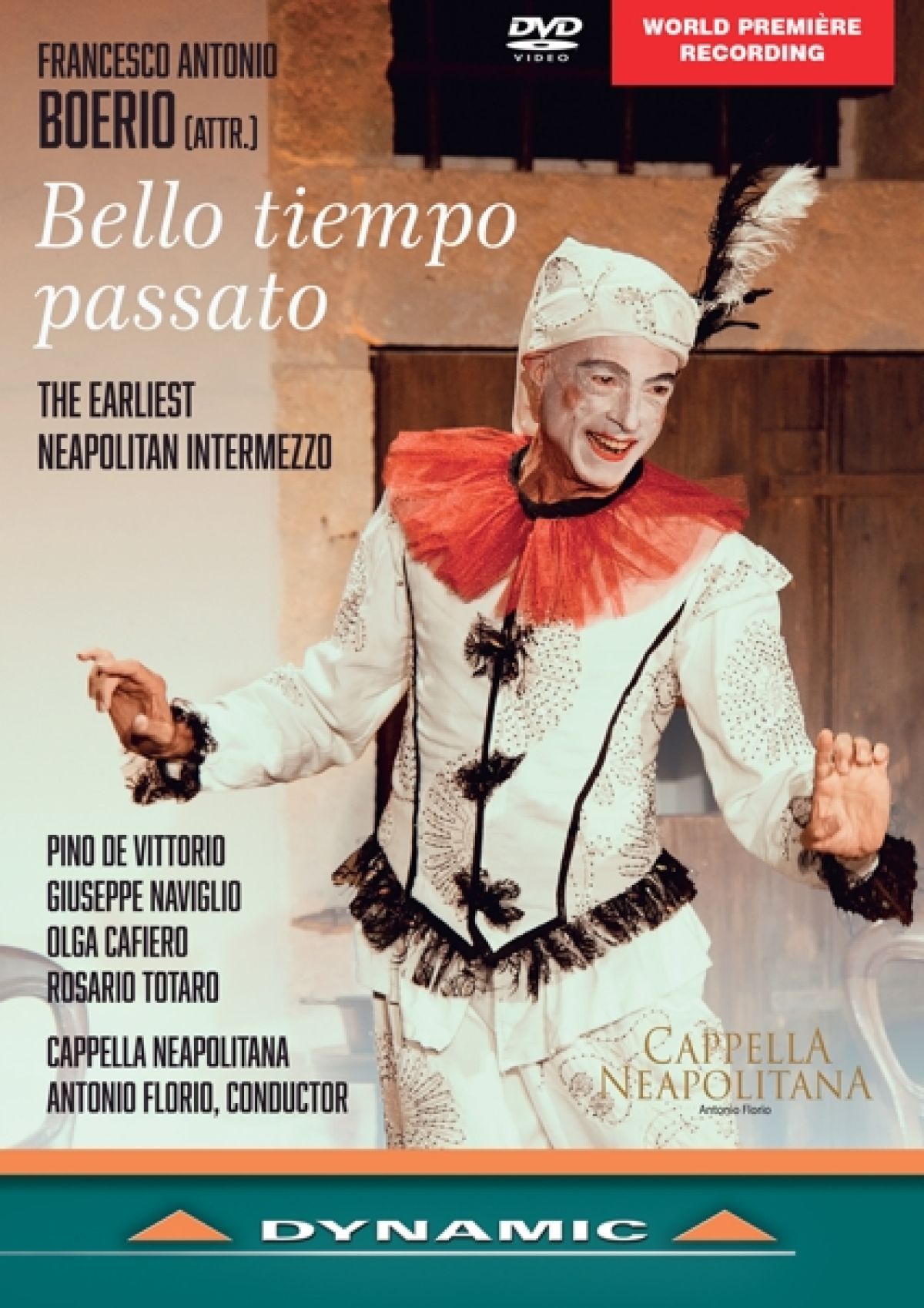 Afbeelding van Pino De Vittorio, Capella Neapolitana, Antonio Florio - Boerio: Bello Tiempo Passato