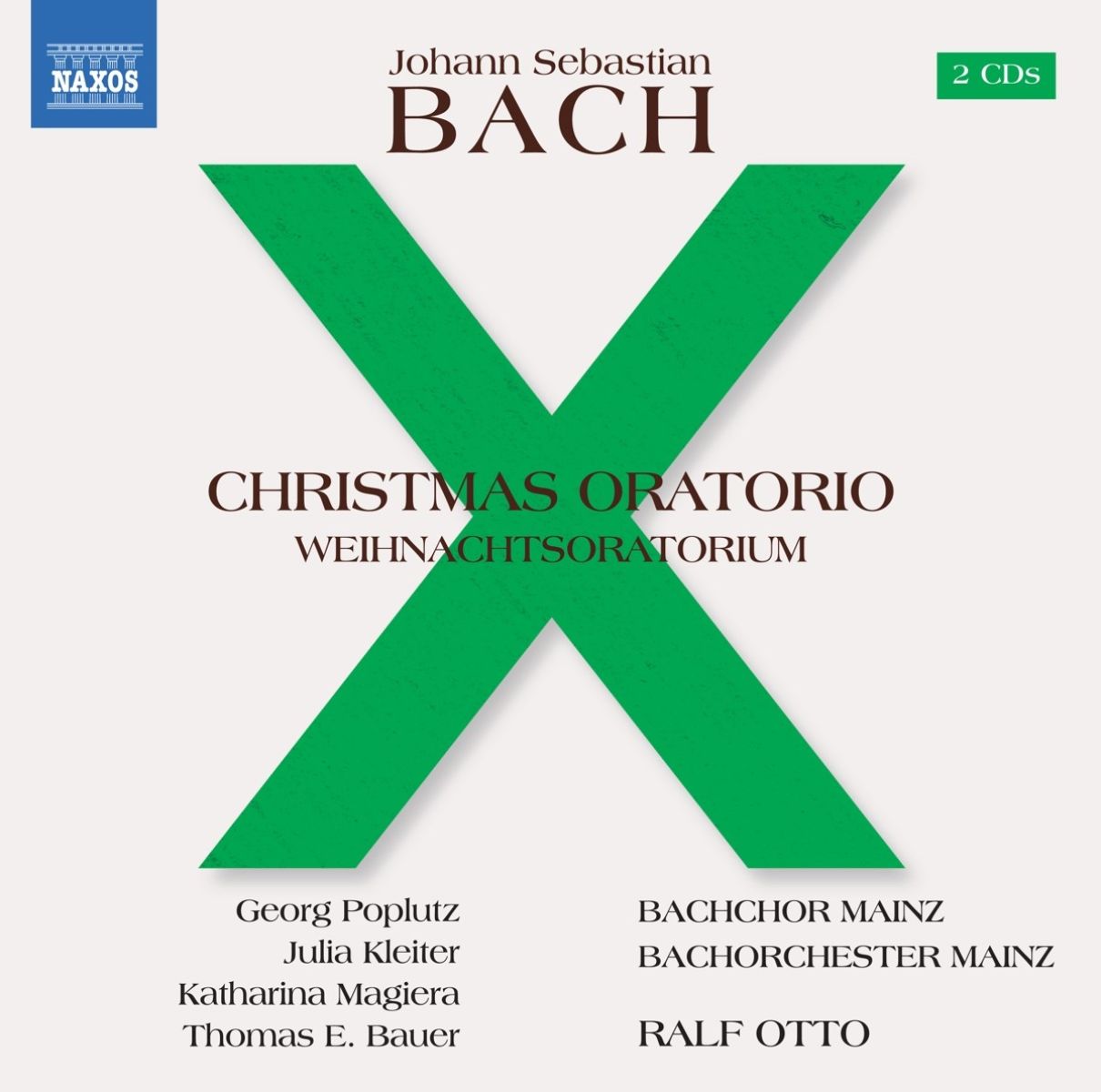 Afbeelding van Soloists, Bachchor Mainz, Bachorchester Mainz, Ralf Otto - J.S. Bach: Christmas Oratorio (Weihnachtsoratorium)