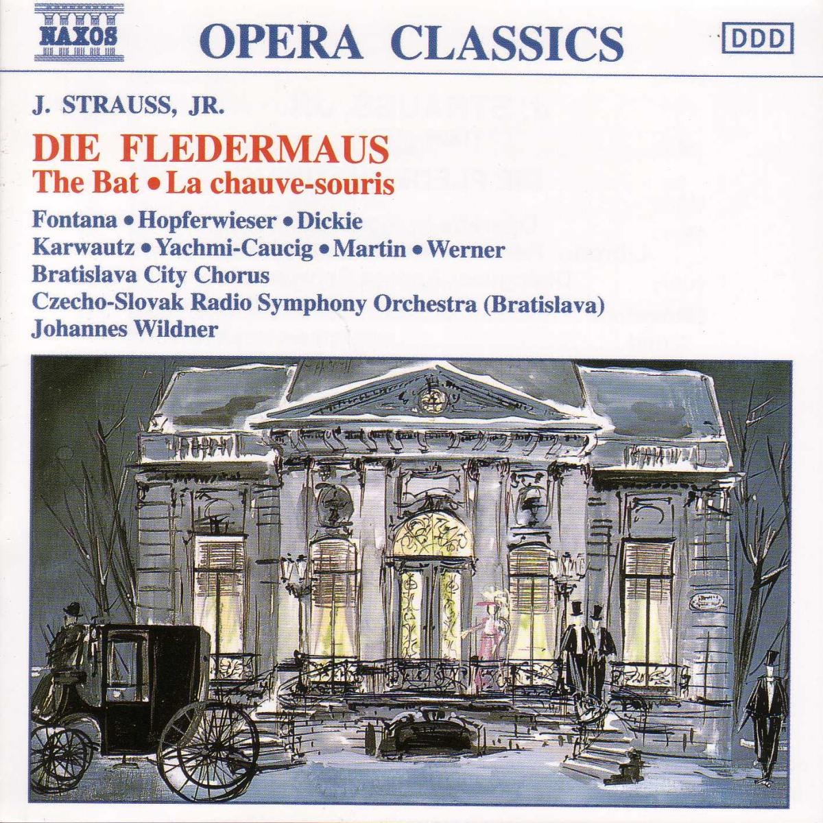 Afbeelding van Czecho-Slovak Radio Symphony Orchestra - Strauss: Die Fledermaus