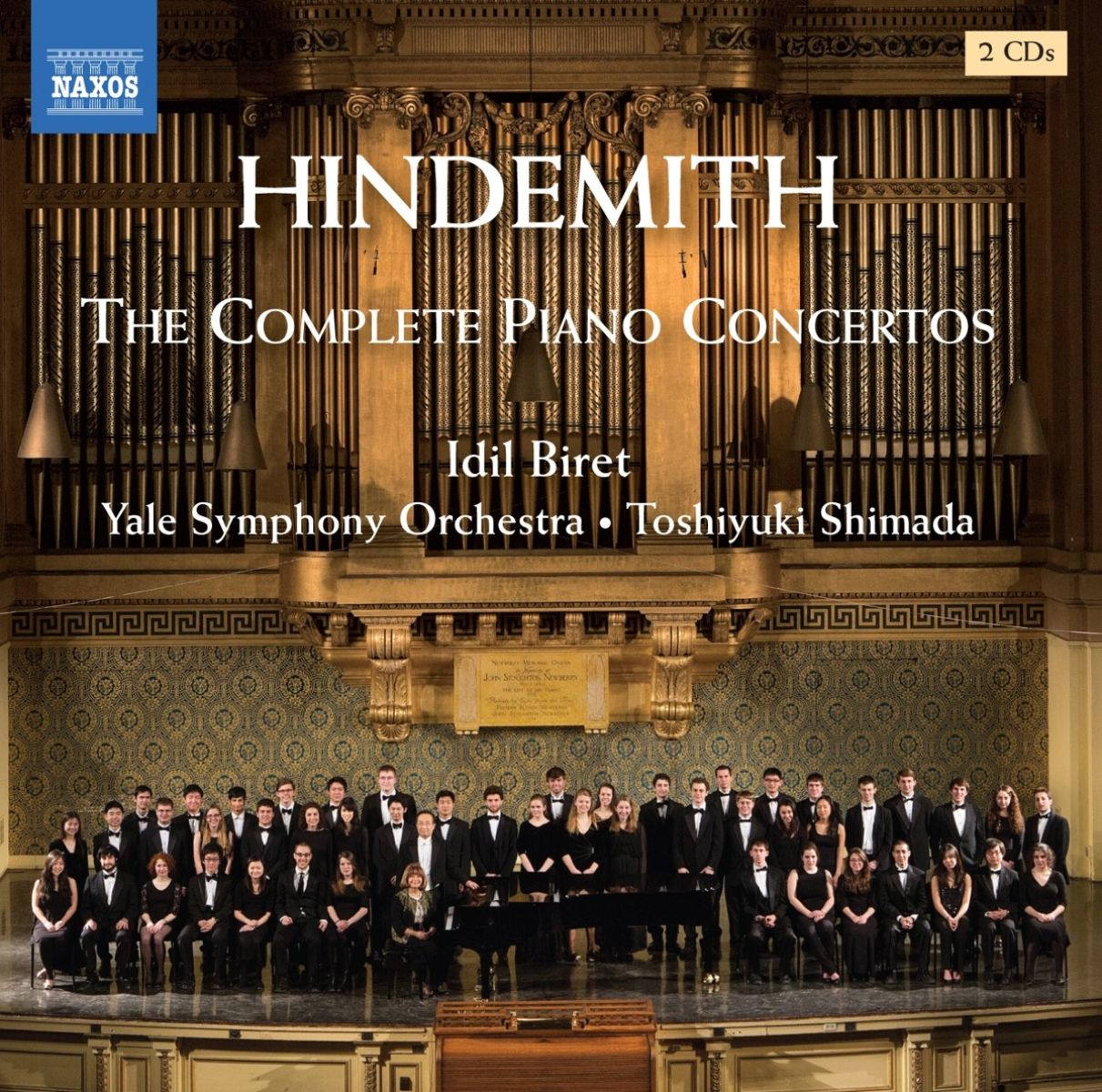 Afbeelding van Idil Biret, Yale Symphony Orchestra, Toshiyuki Shimada - Hindemith: The Complete Piano Concertos