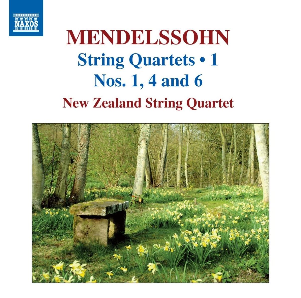 Afbeelding van New Zealand String Quartet - Mendelssohn: String Quartets Volume 1