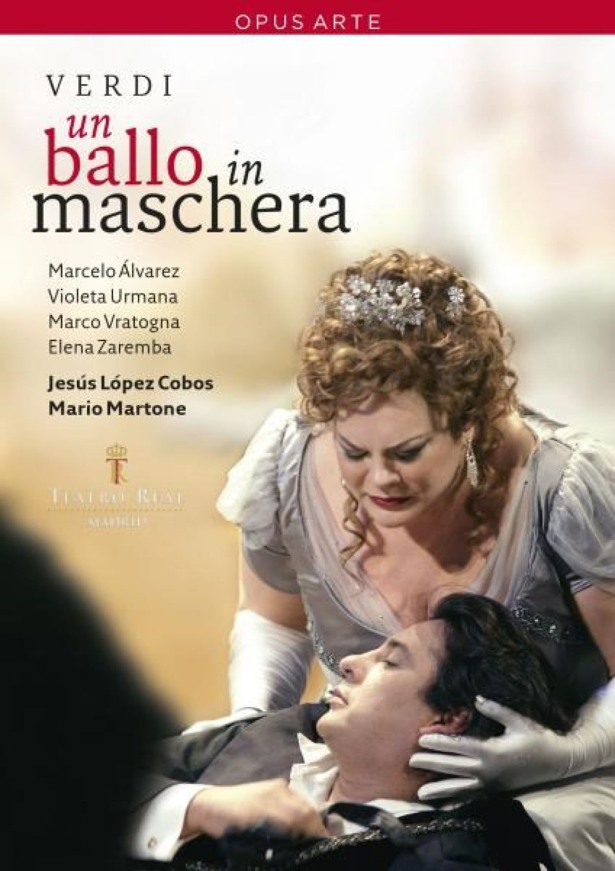 Afbeelding van Jesus López Cobos, Mario Martone, Teatro Real Madrid - Verdi: Un Ballo In Maschera