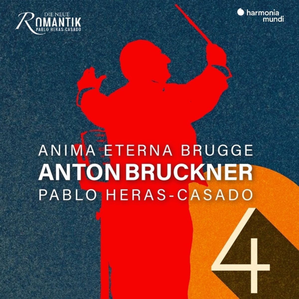 Afbeelding van Anima Eterna & Pablo Heras-Casado - Bruckner: Symphony No. 4 Romantic