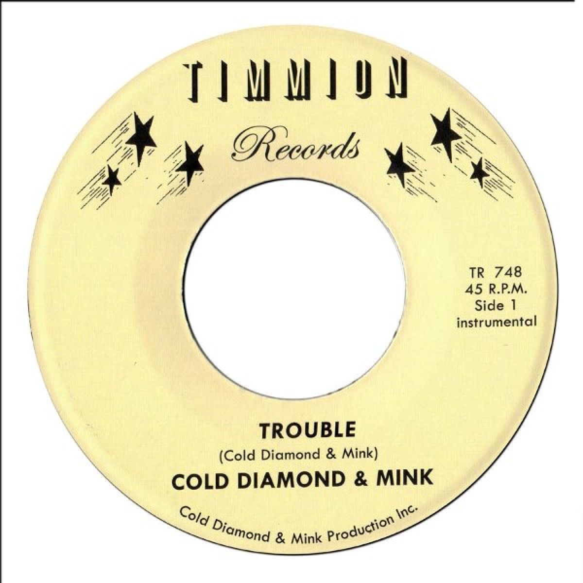 Afbeelding van Cold Diamond & Mink - Trouble