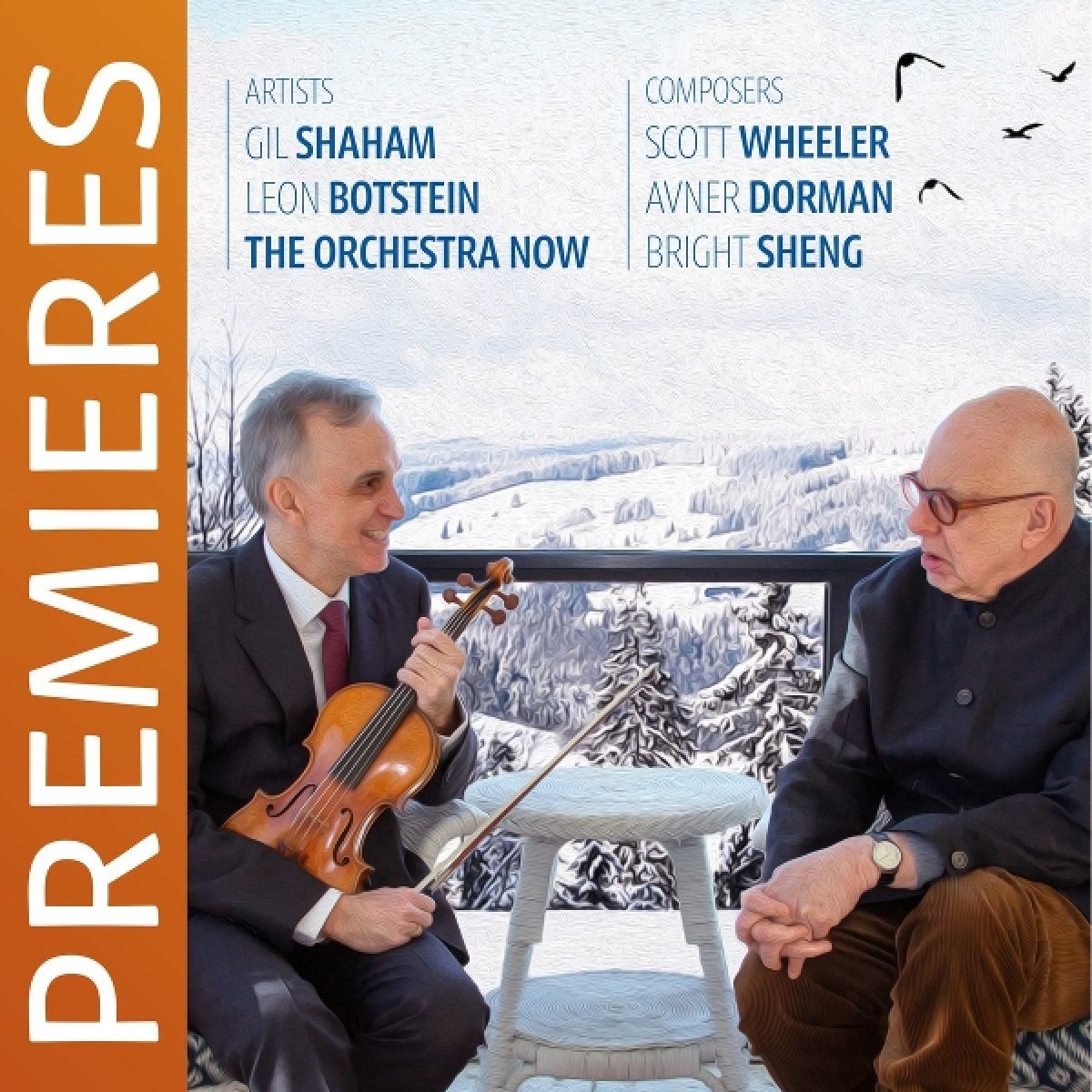 Afbeelding van Gil Shaham, The Orchestra Now, Leon Botstein - Premieres